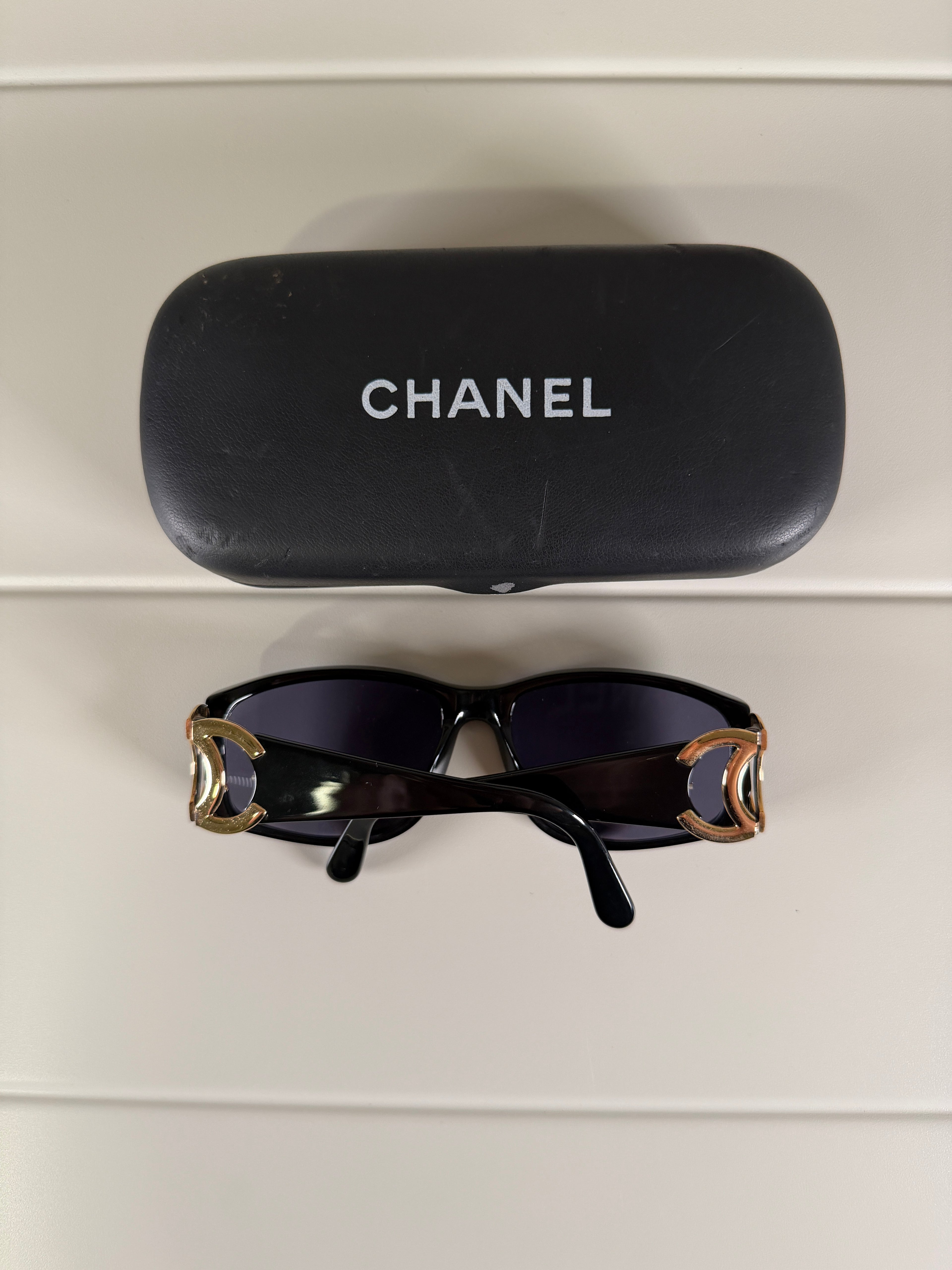 Chanel Vintage Interlocking CC Sunglasses