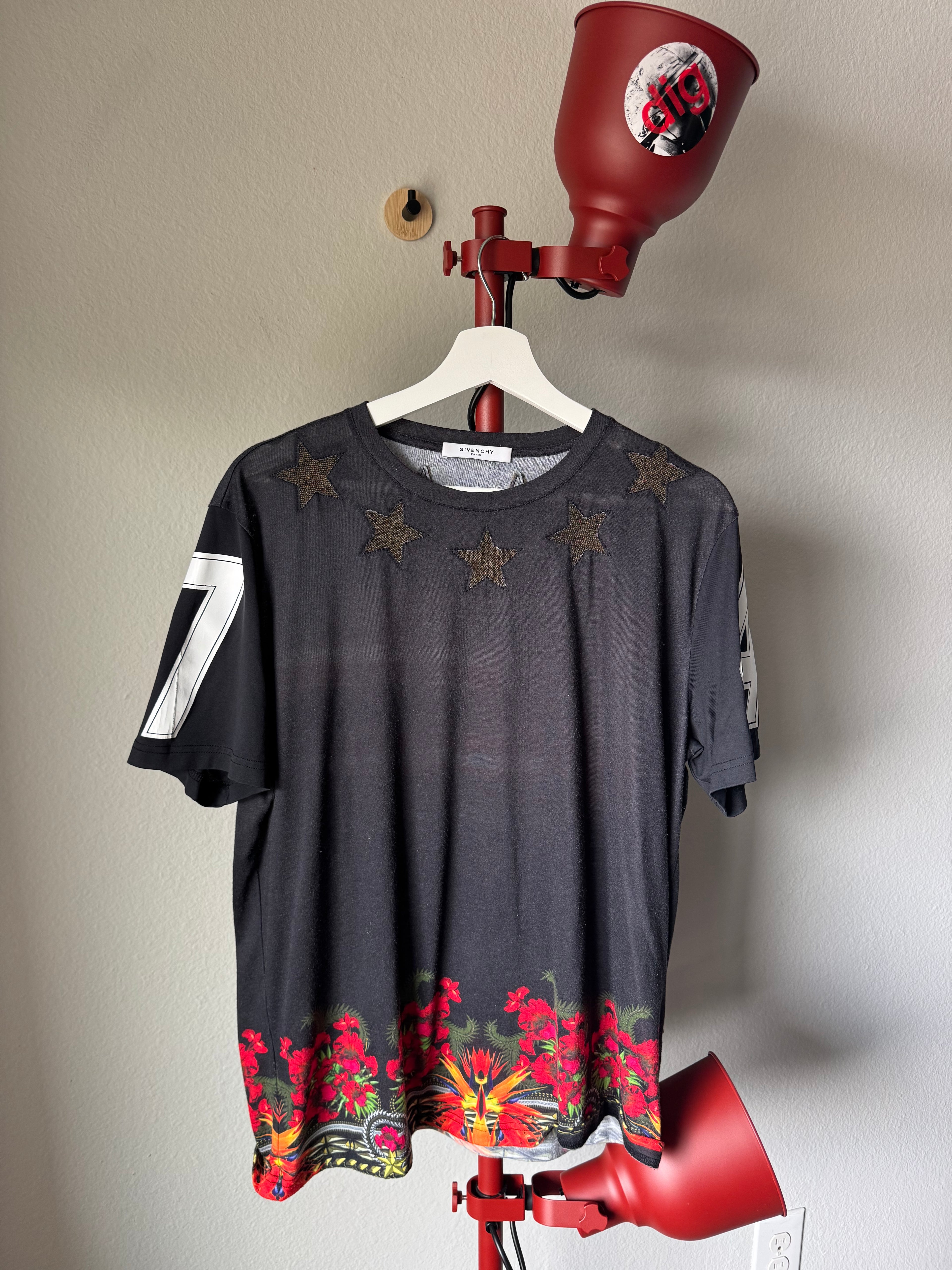 Givenchy Birds of Paradise Star Tee M