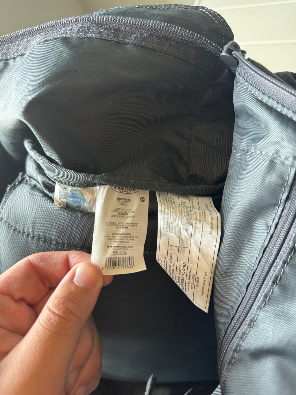 Raf Simons Eastpak Padded Loop Backpack