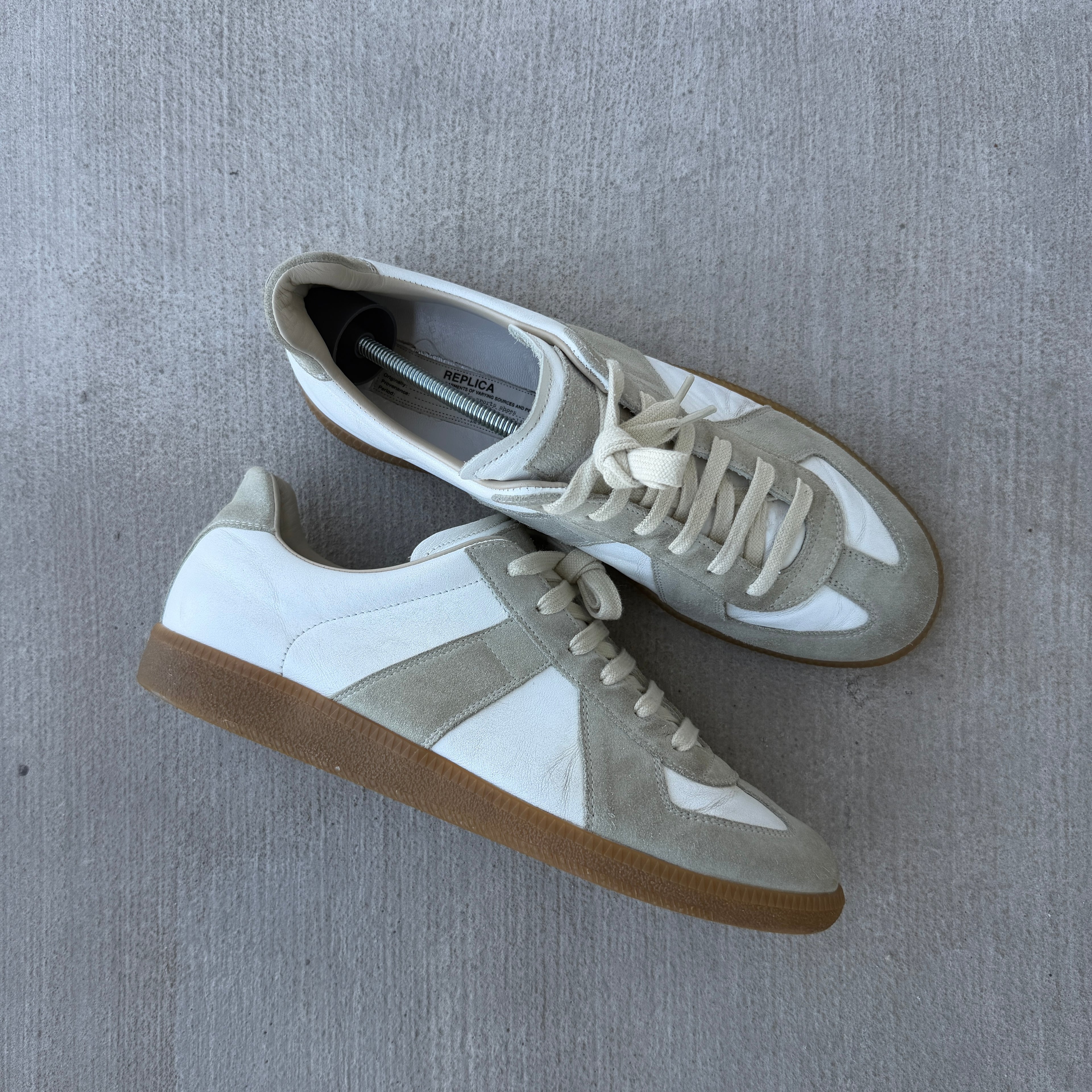 Maison Margiela White Gum Gats 43/10