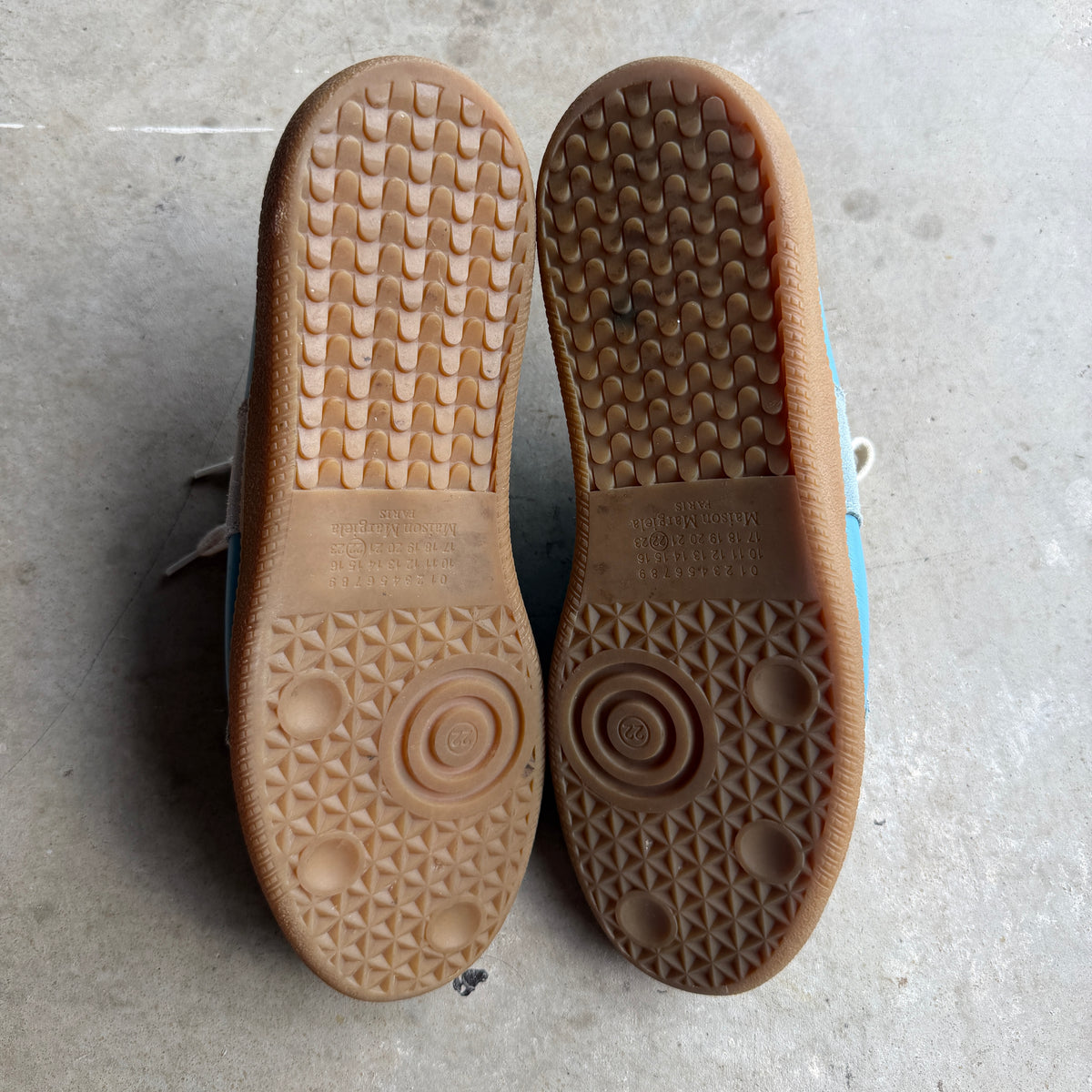 Maison Margiela Powder Blue Gats 45/12