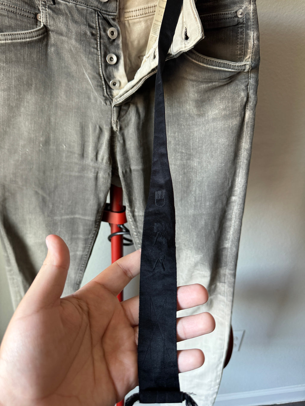 Rick Owens Gradient Tyrone Cut Denim 32