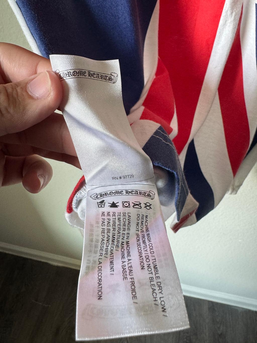 Chrome Hearts Union Jack Tee S