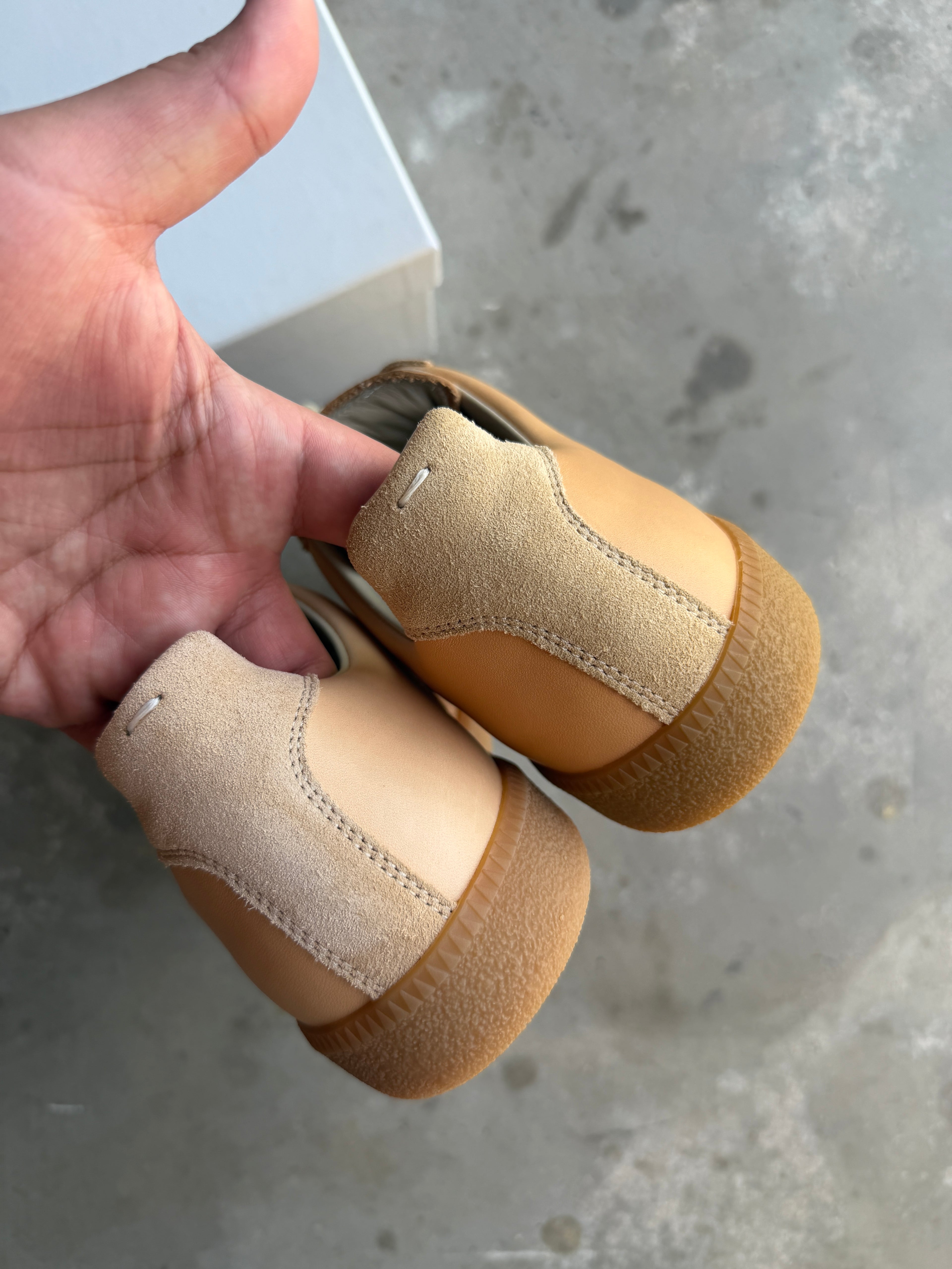 Maison Margiela Vachetta Tan Leather Gats 42/9