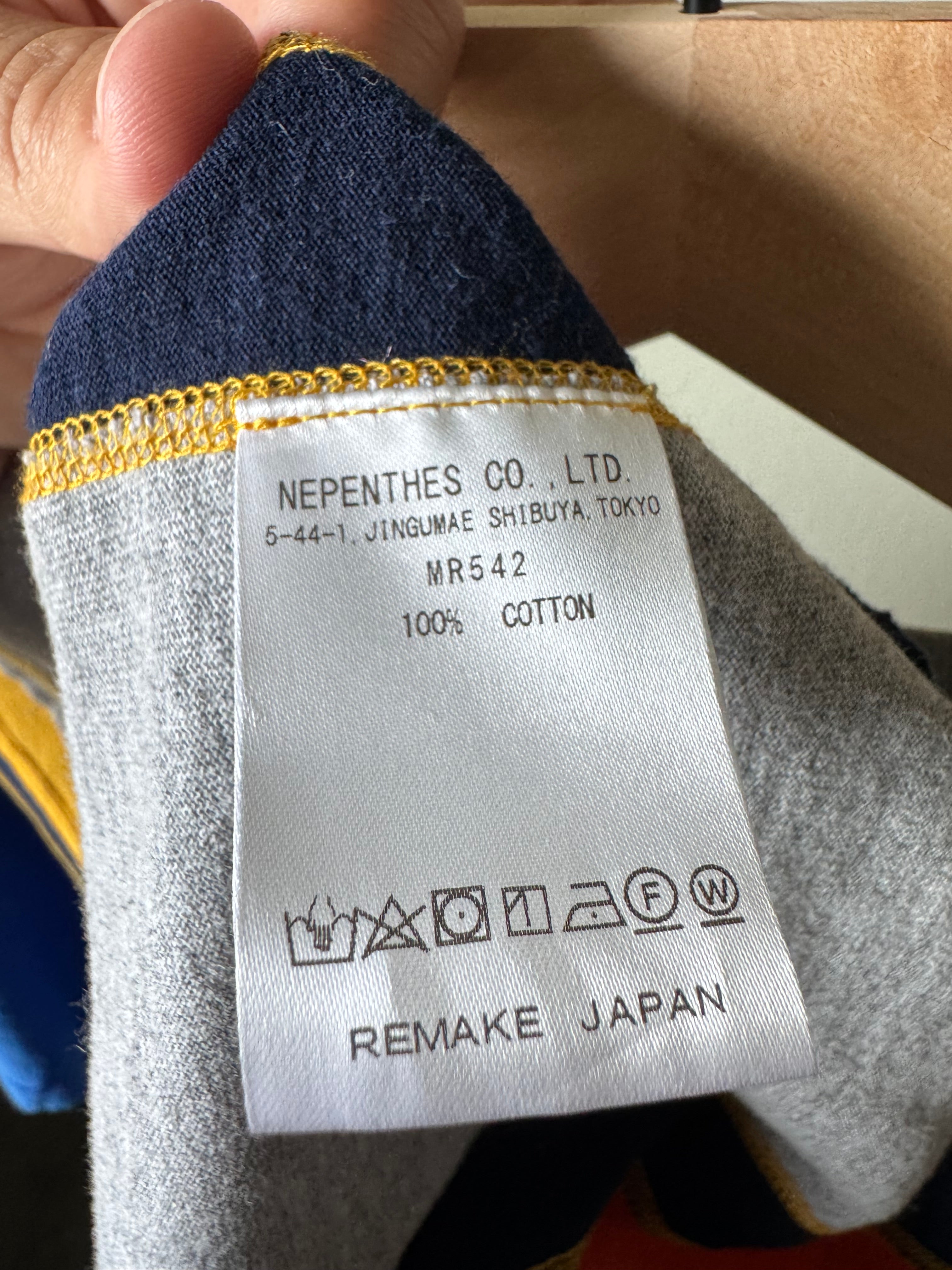 Needles x Union Rebuild Tee M