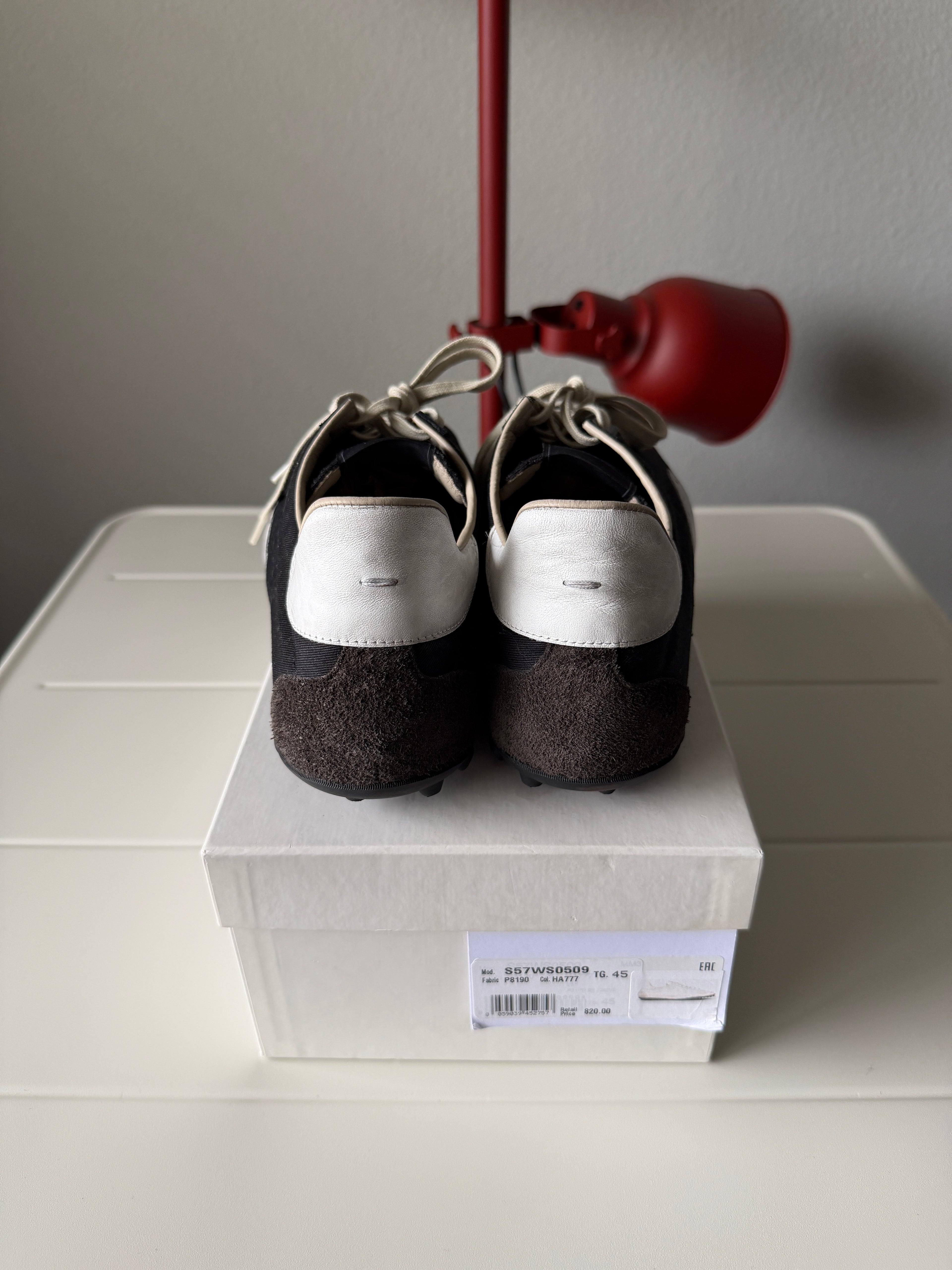 Maison Margiela Black Canvas Sprinter 45/12