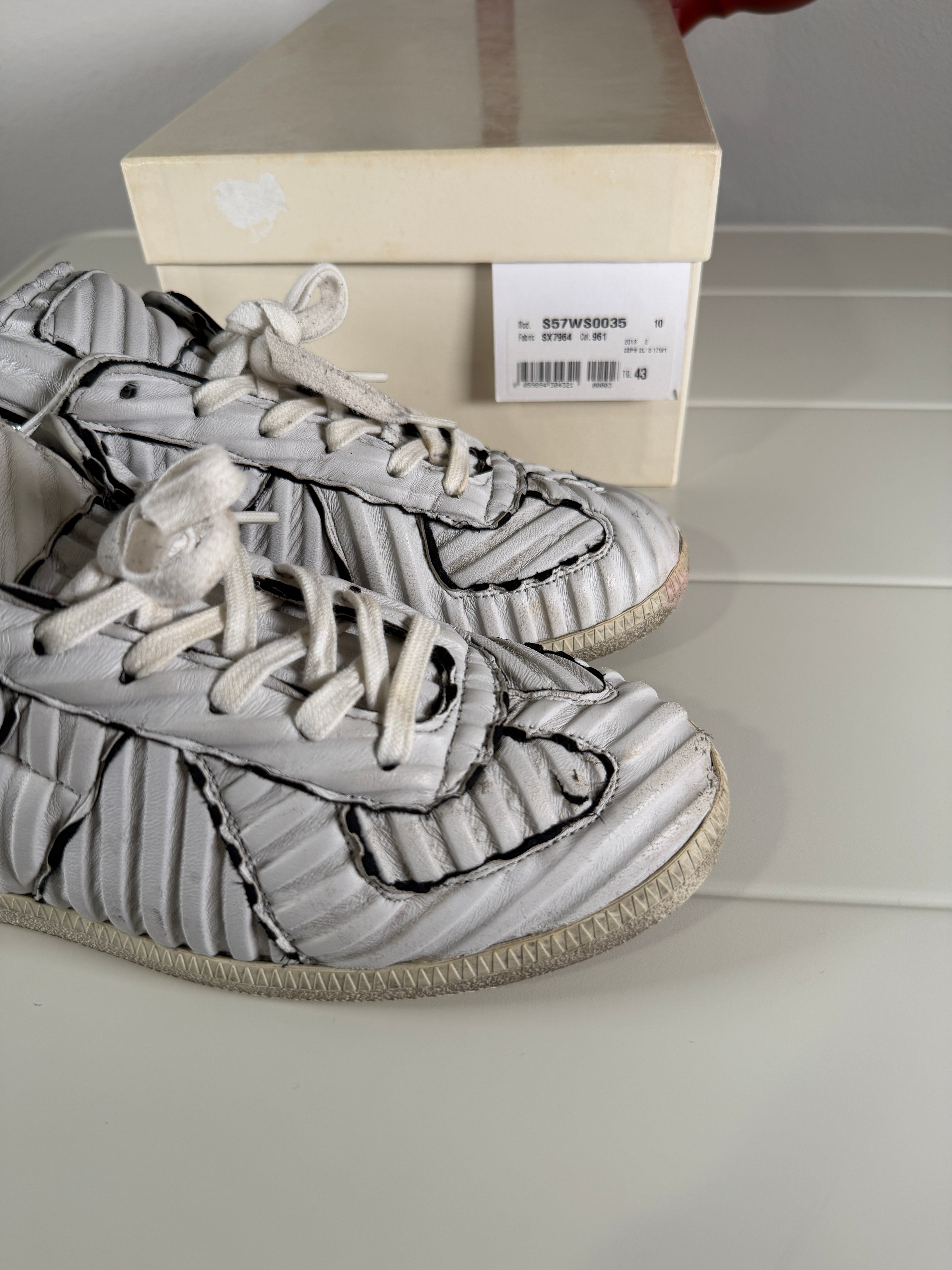 Maison Margiela White 3D Gats 43/10