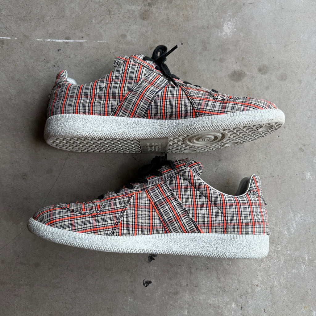 Maison Margiela Red Plaid Gats 44/11