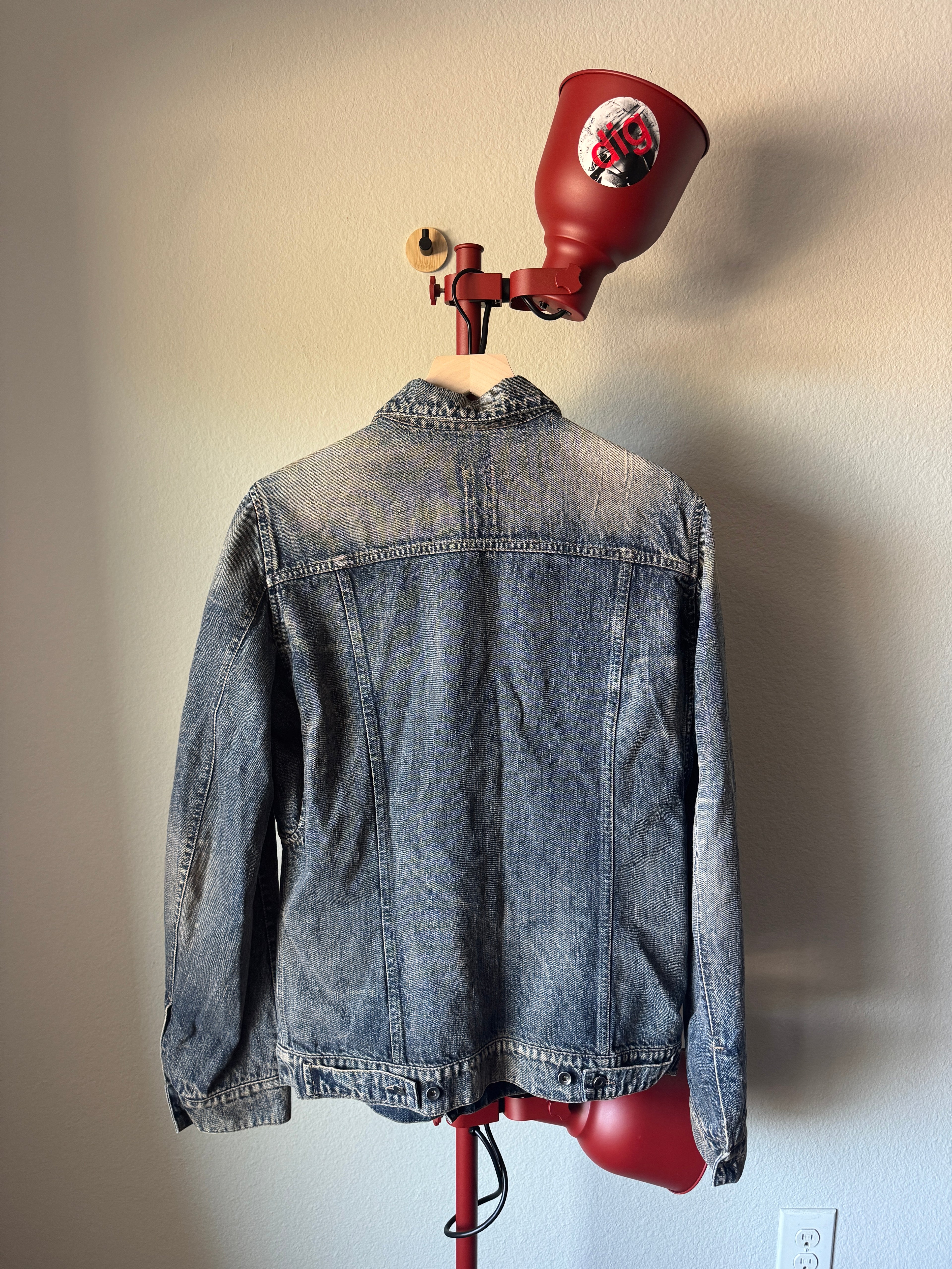 Rick Owens Olmar & Mirta Hustler Sample Trucker Jacket M