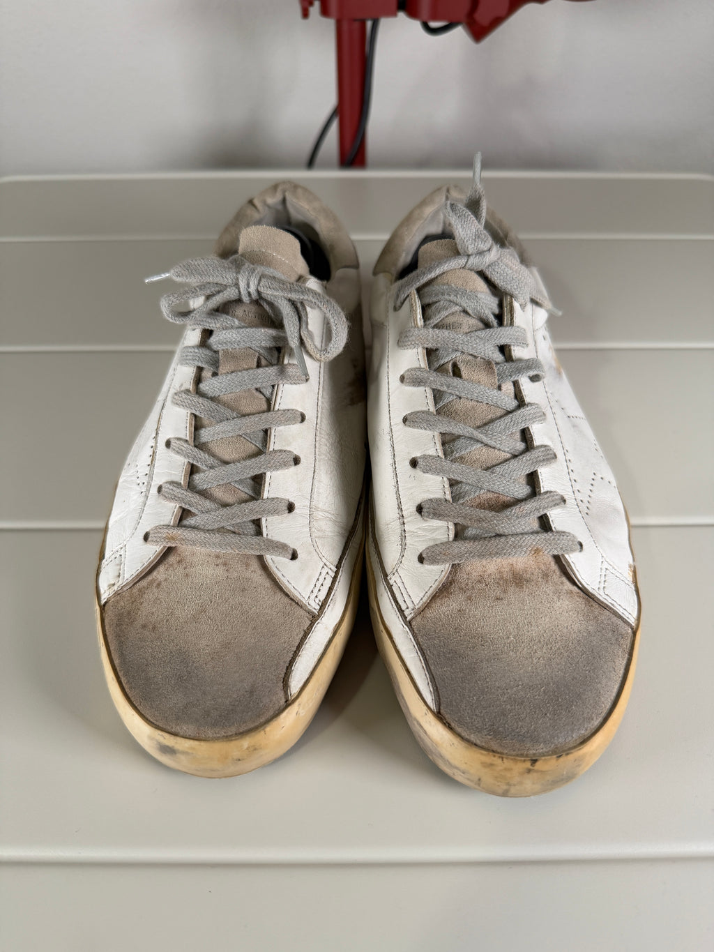 Golden Goose White Superstars 42/9