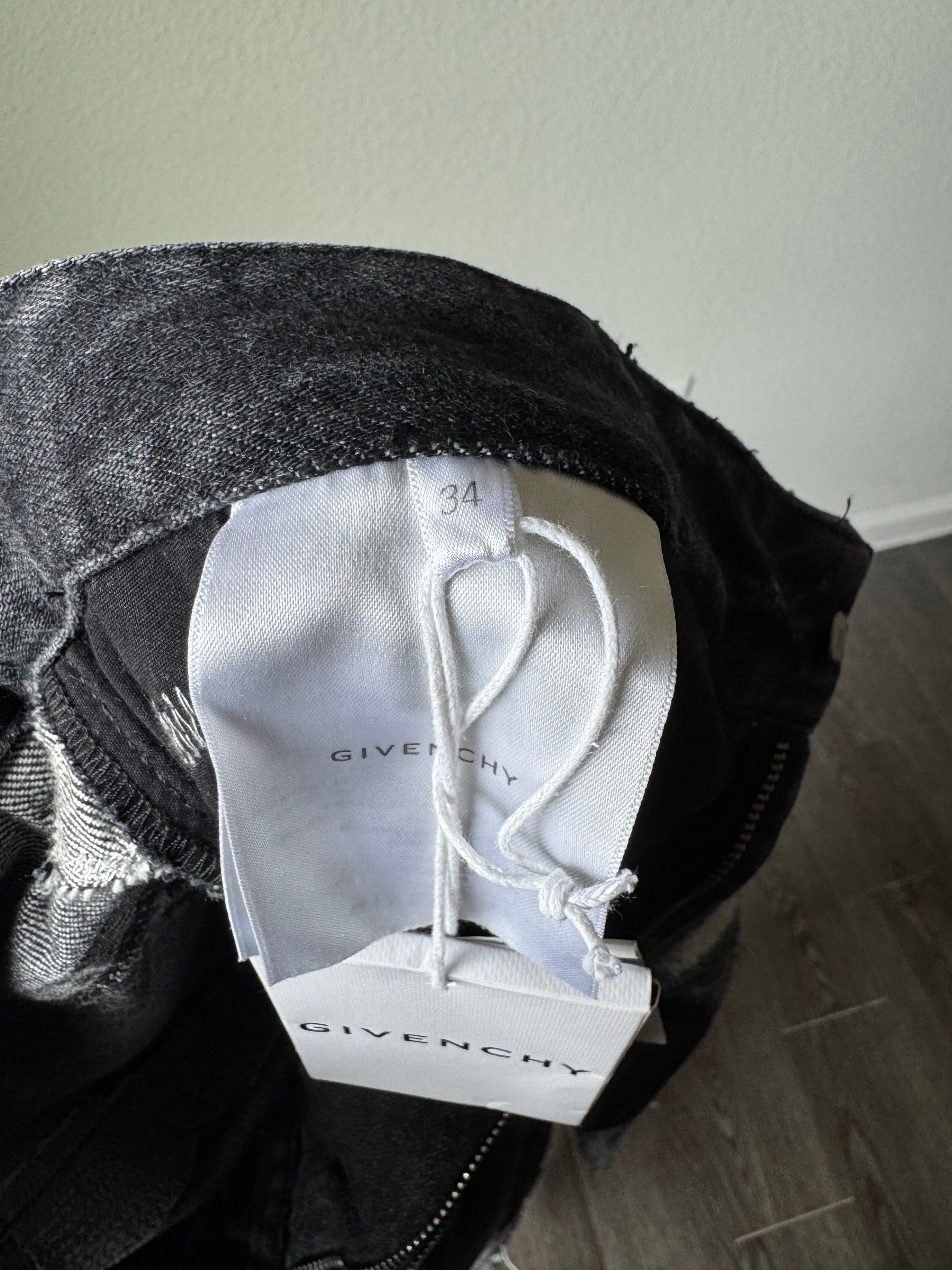 Givenchy Distresses Moleskin Denim 36