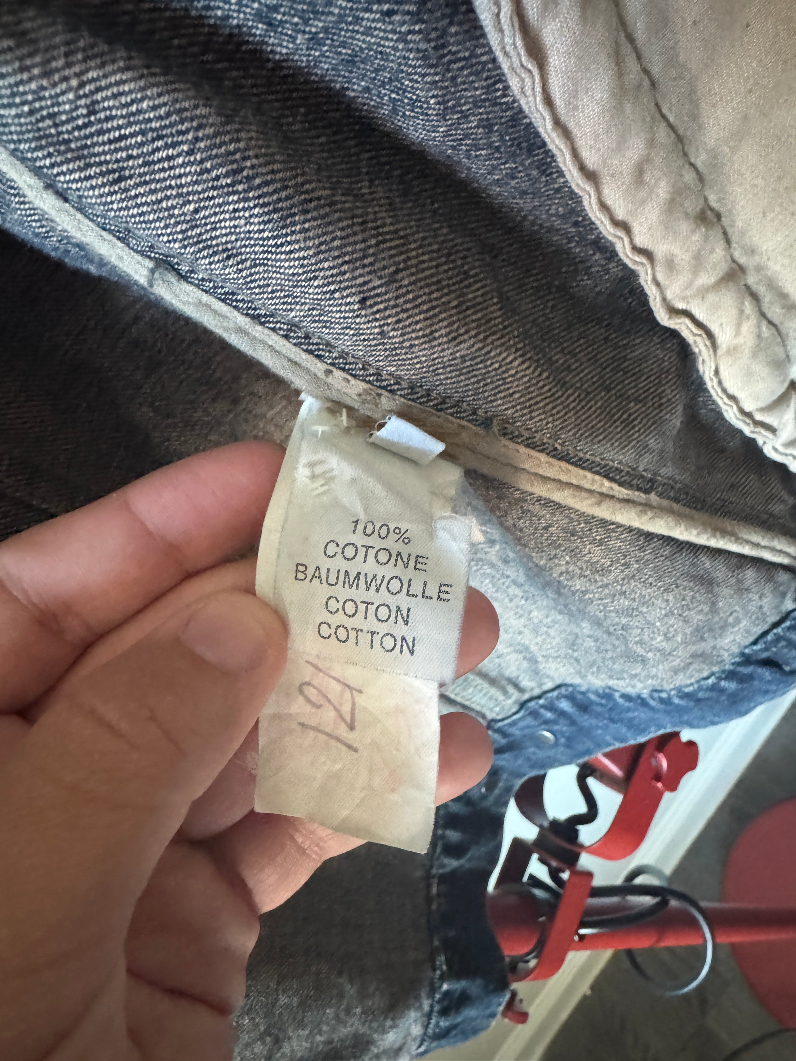 Rick Owens Olmar & Mirta Hustler Sample Trucker Jacket M