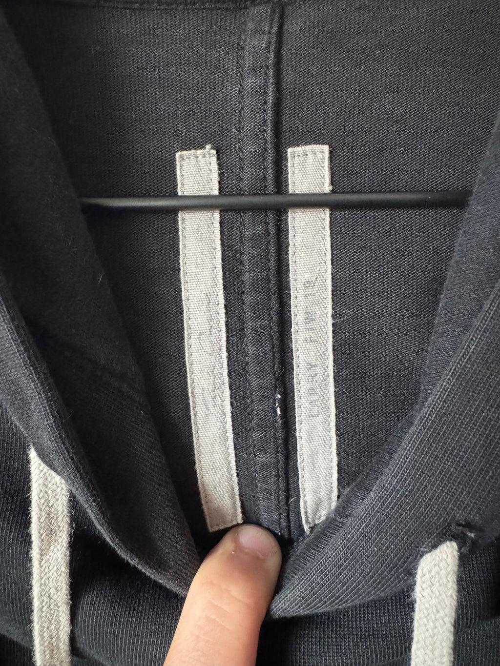 Rick Owens Long Hoodie M