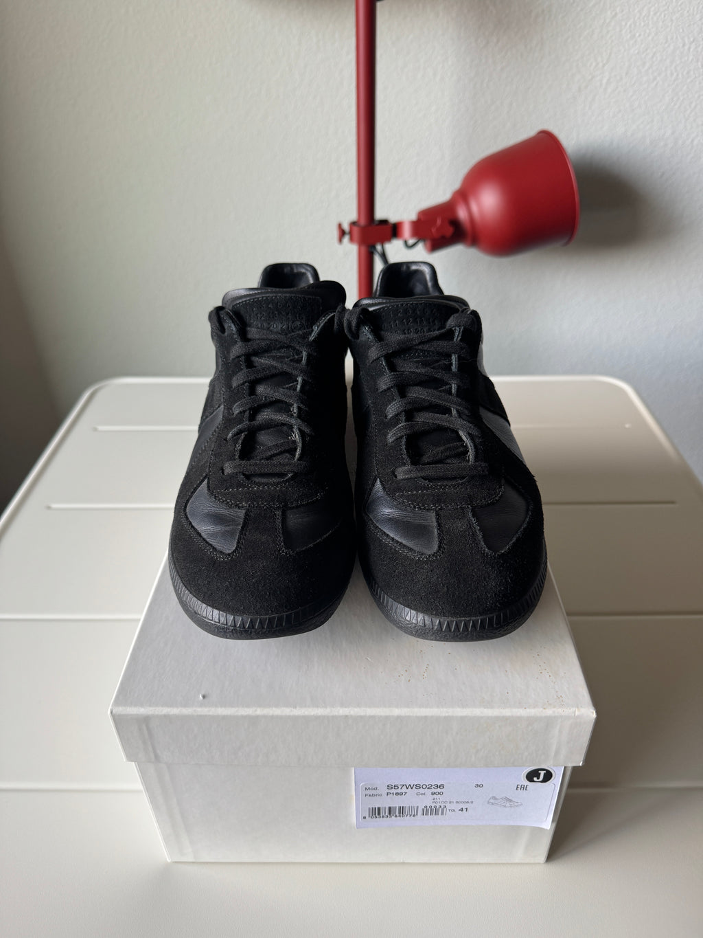 Maison Margiela Triple Black Gats 41/8
