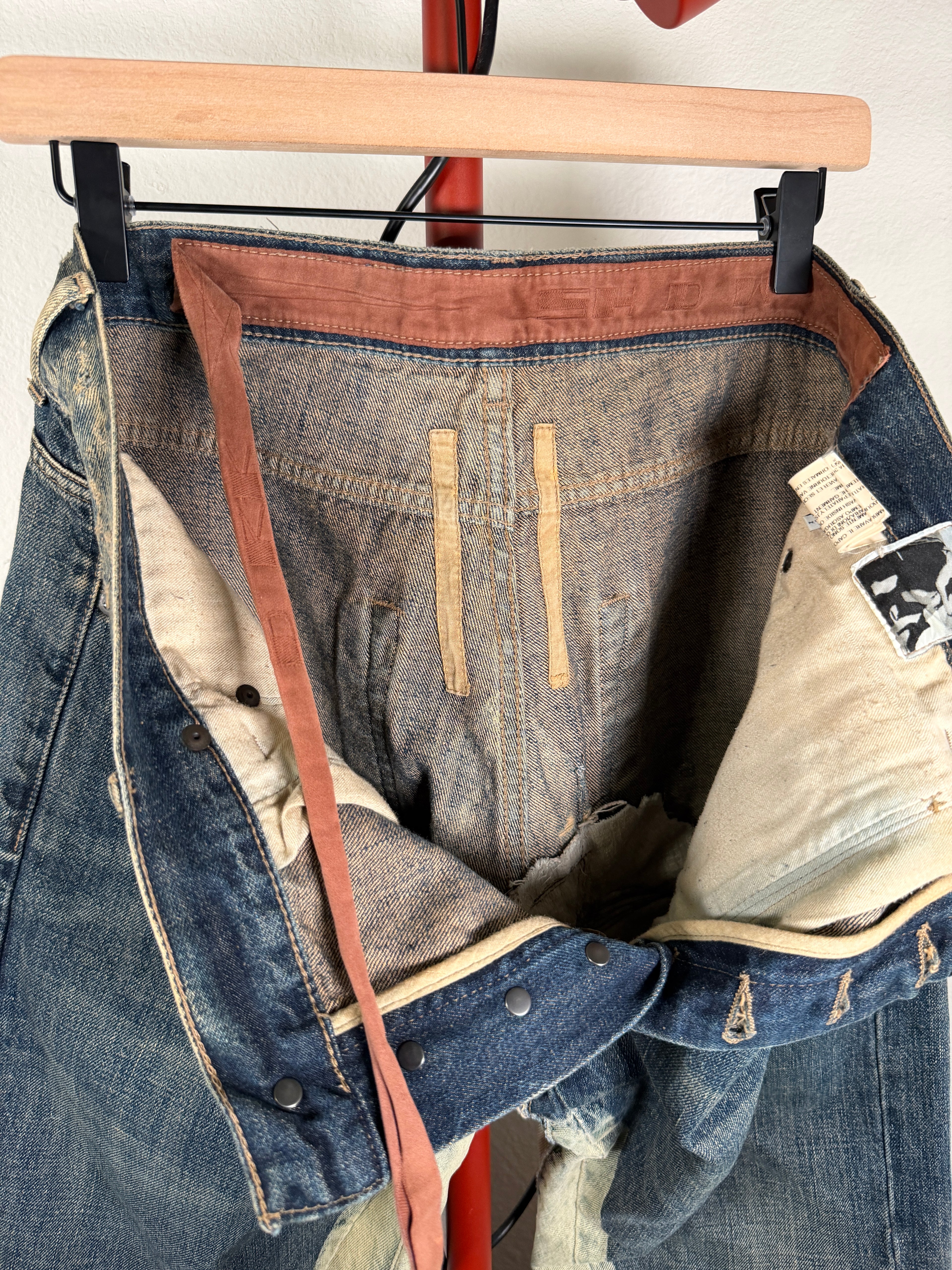 Rick Owens FW07 Biker Denim 34/35