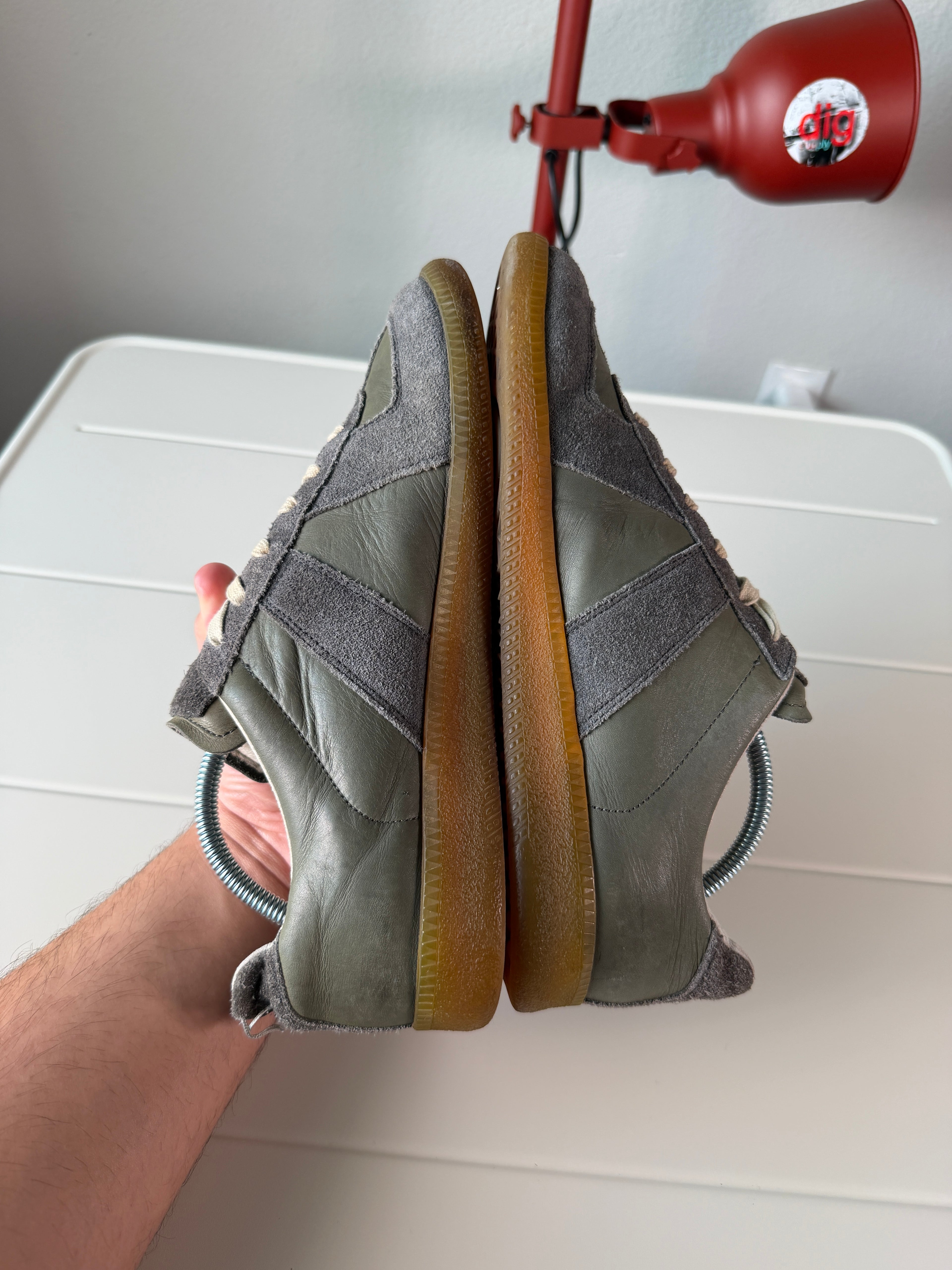 Maison Margiela Green Grey Gats 40/7