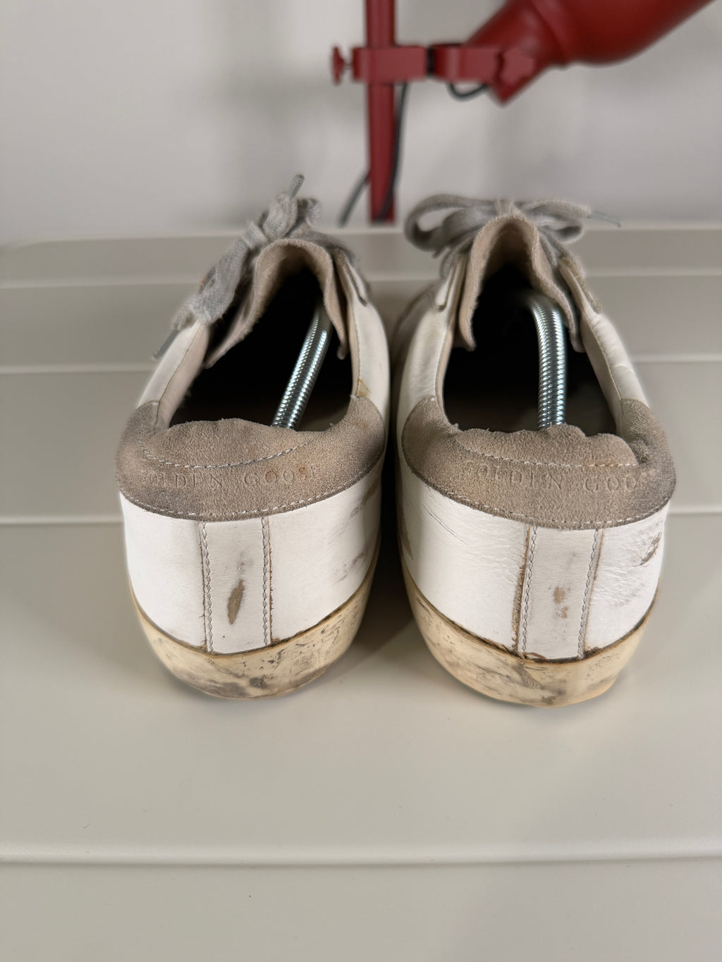 Golden Goose White Superstars 42/9
