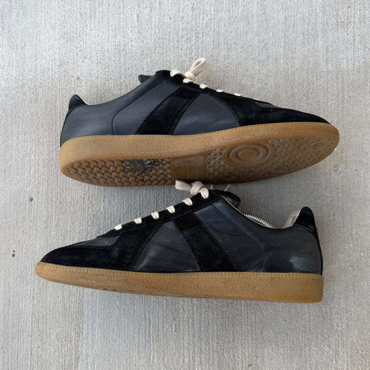 Maison Margiela Black Gum Gats 44/11