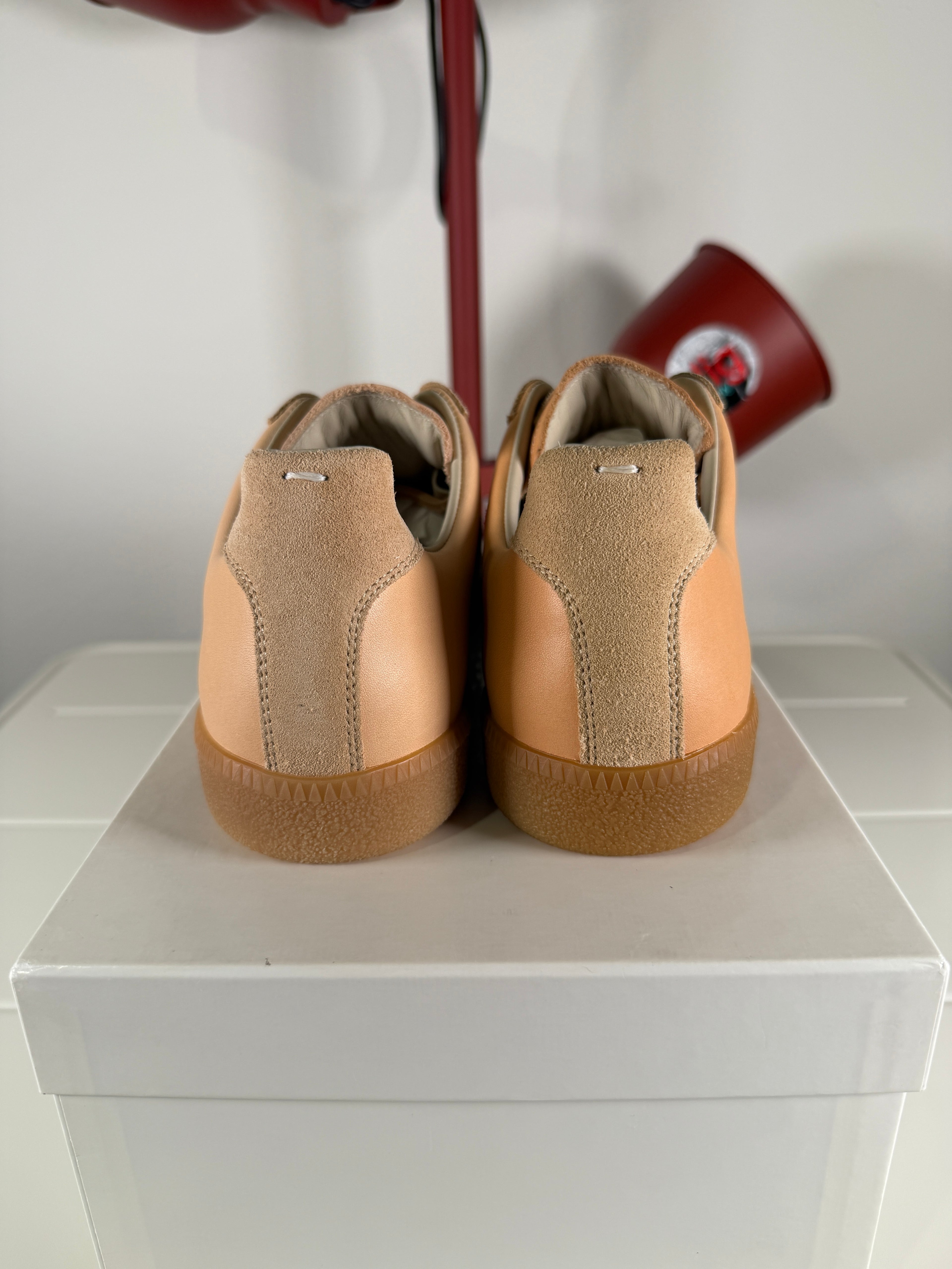 Maison Margiela Vachetta Tan Leather Gats 42/9