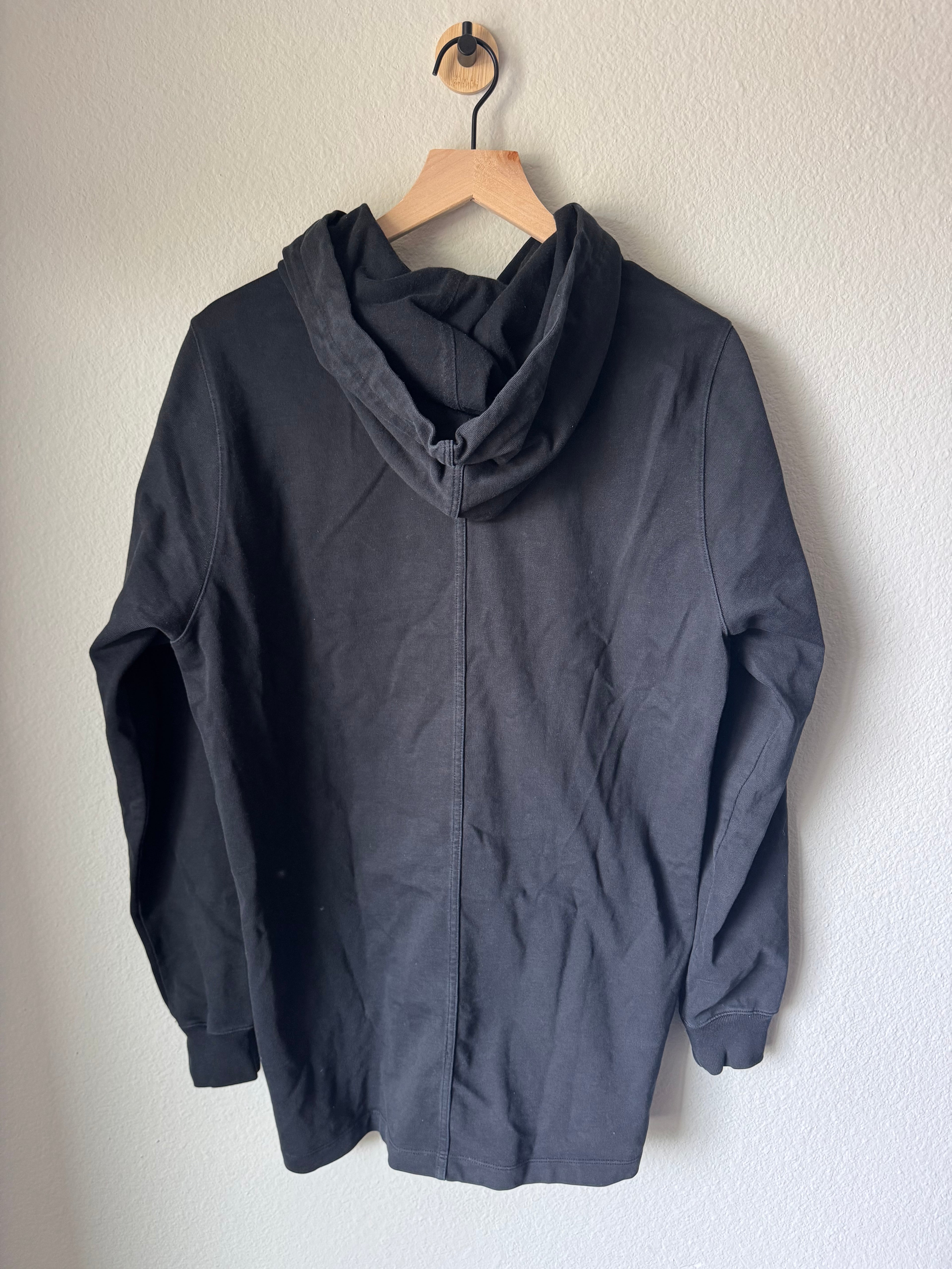 Rick Owens Long Hoodie M