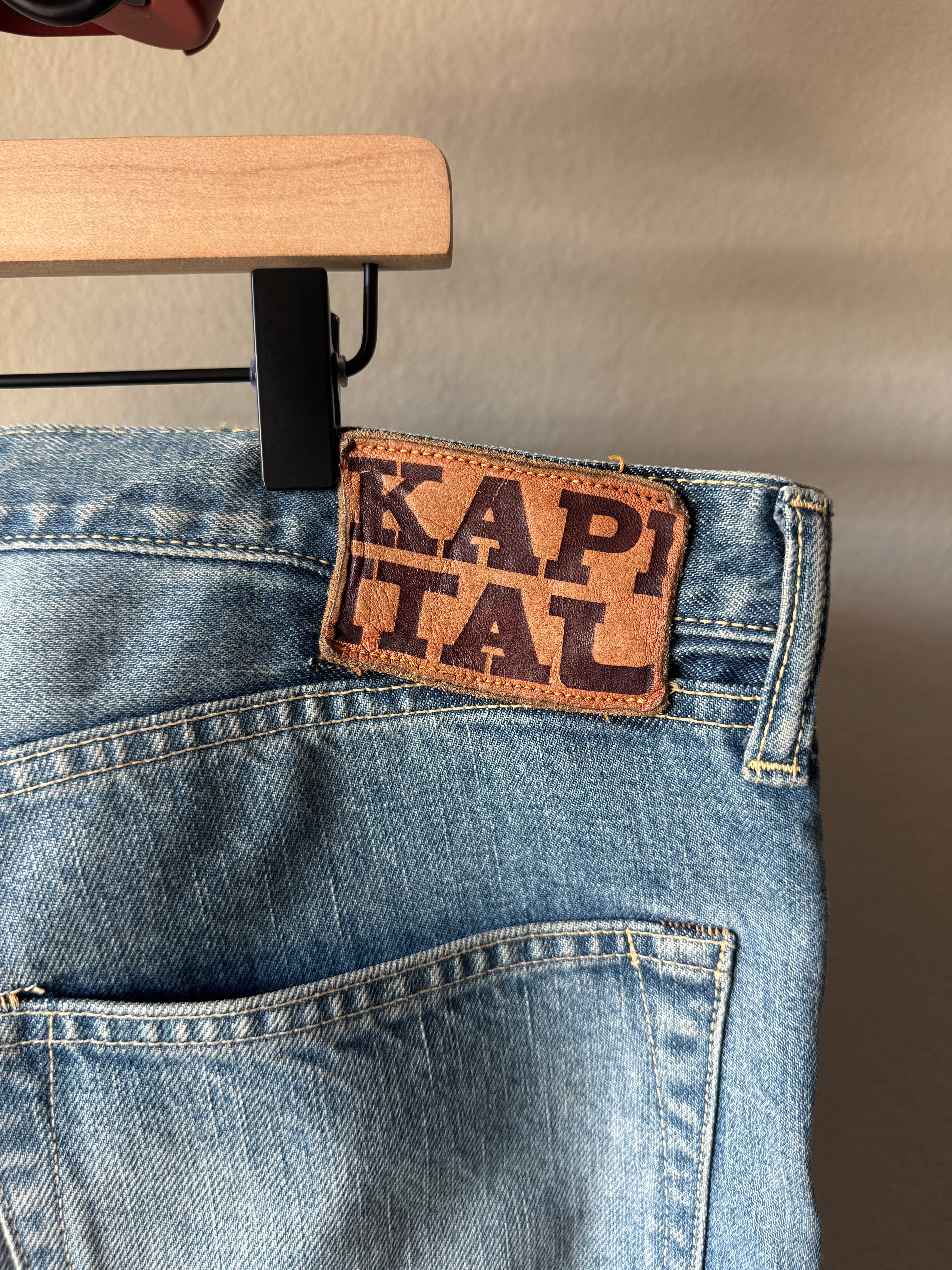 Kapital Cisco Studded Gemstone Jeans 36