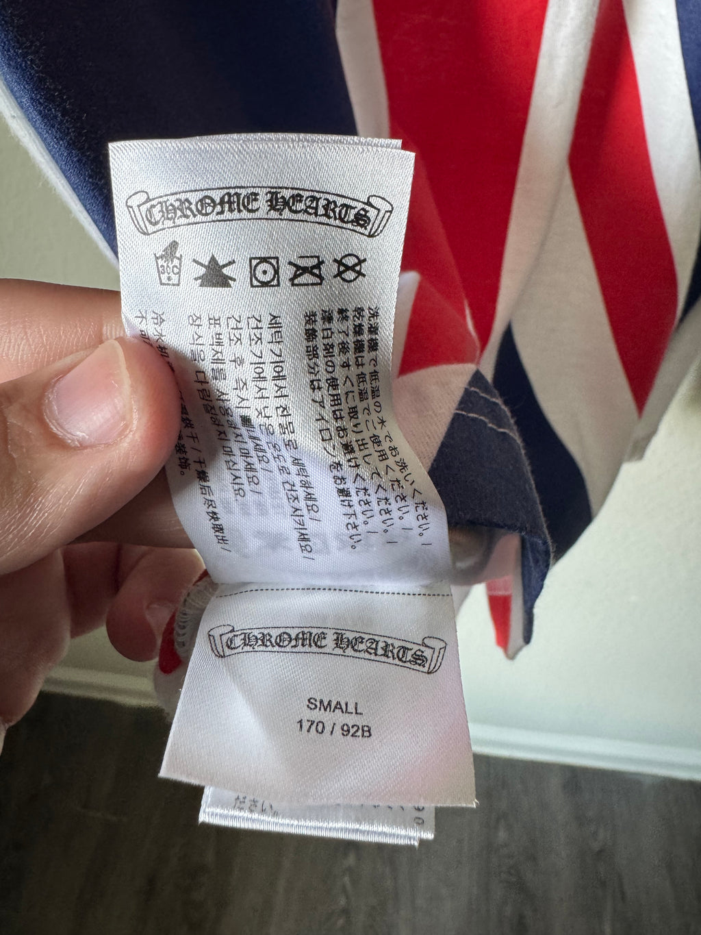 Chrome Hearts Union Jack Tee S