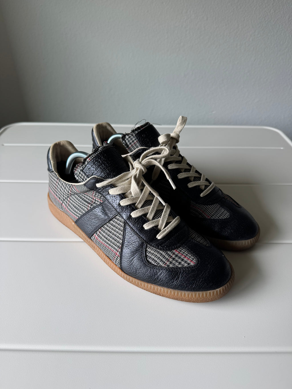 Maison Margiela Houndstooth Plaid Gats 39/9W/6M