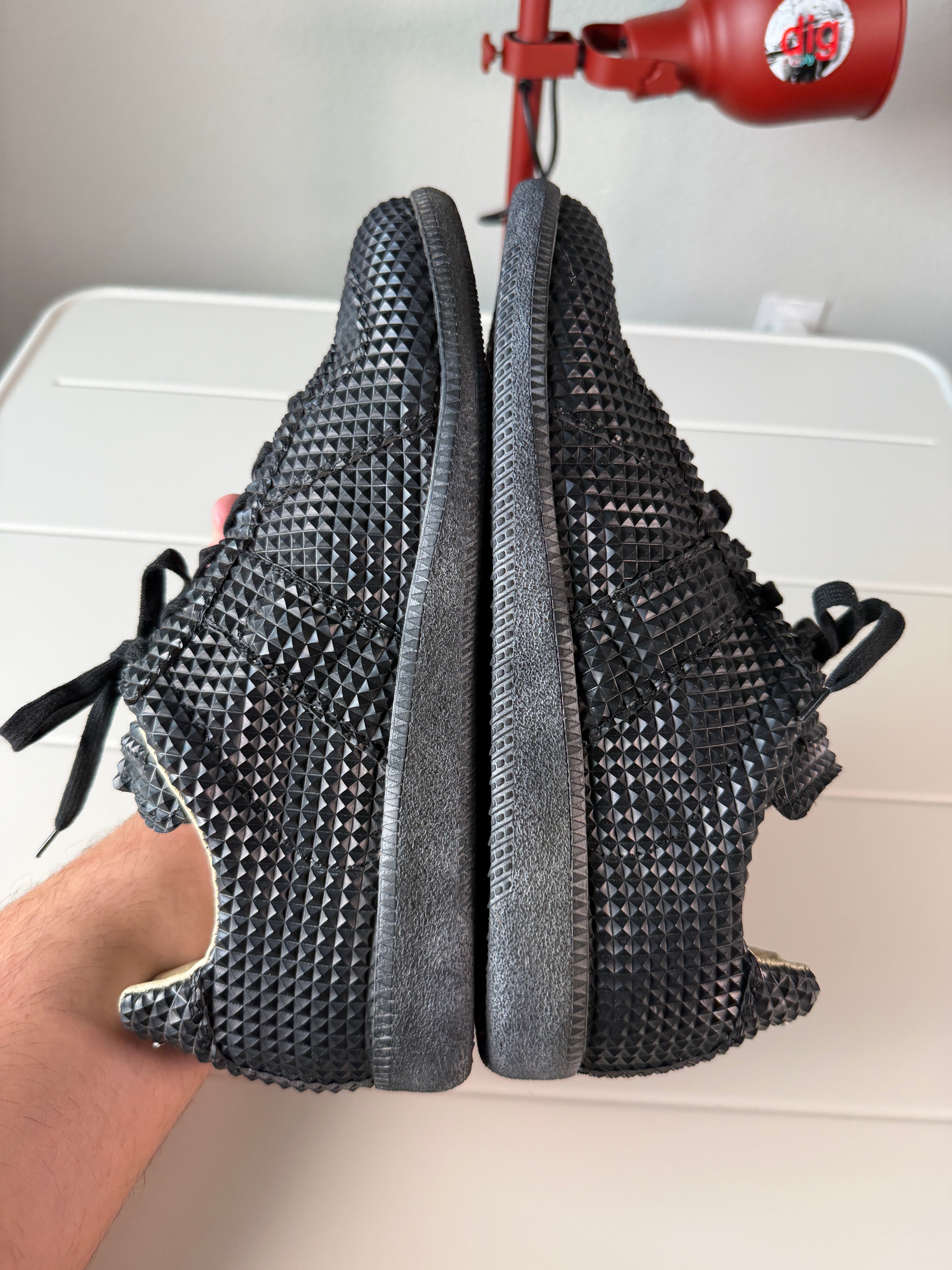 Maison Margiela Black Studded Gats 44/11