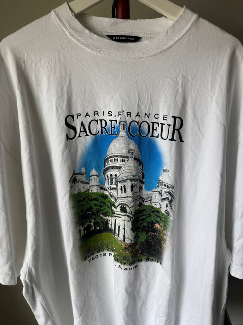 Balenciaga Notre Dame Sacre Coeur Tee M/XL