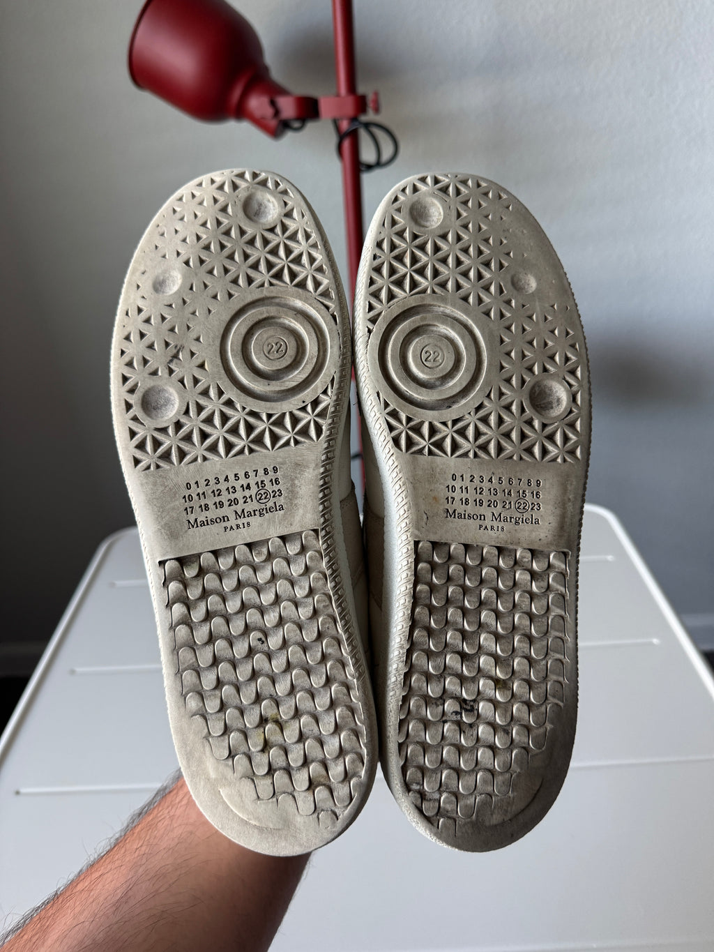 Maison Margiela Triple White Gats 41/8