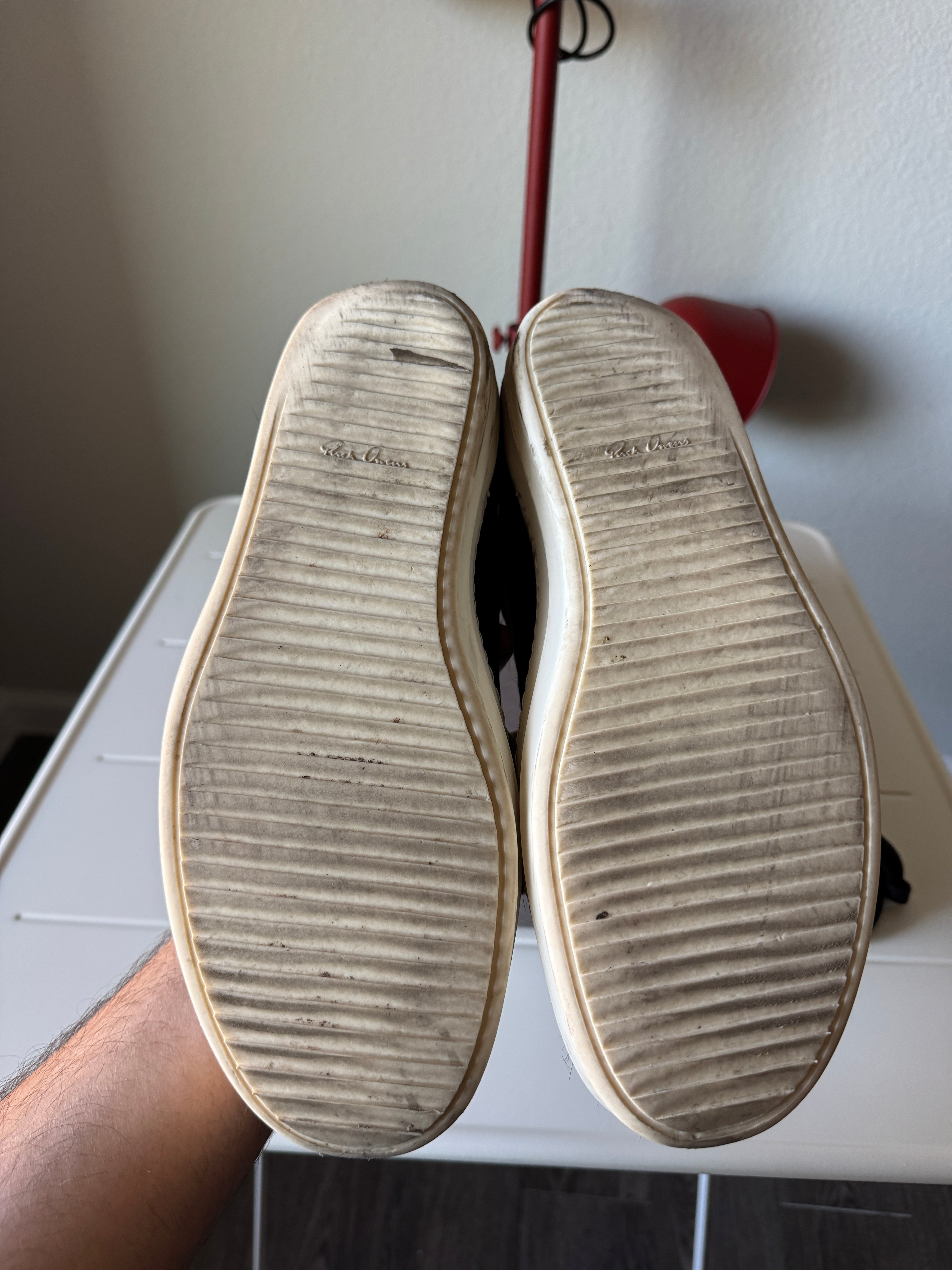 Rick Owens Pony Hair Vans Vintage Sneakers 44/11
