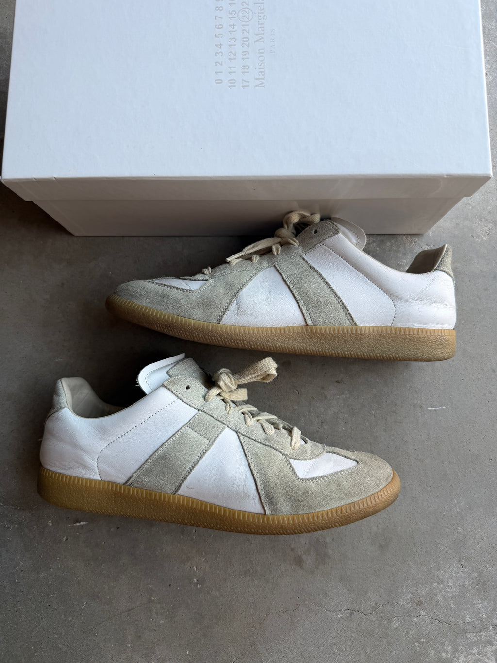 Maison Margiela White Gum Gats 43/10