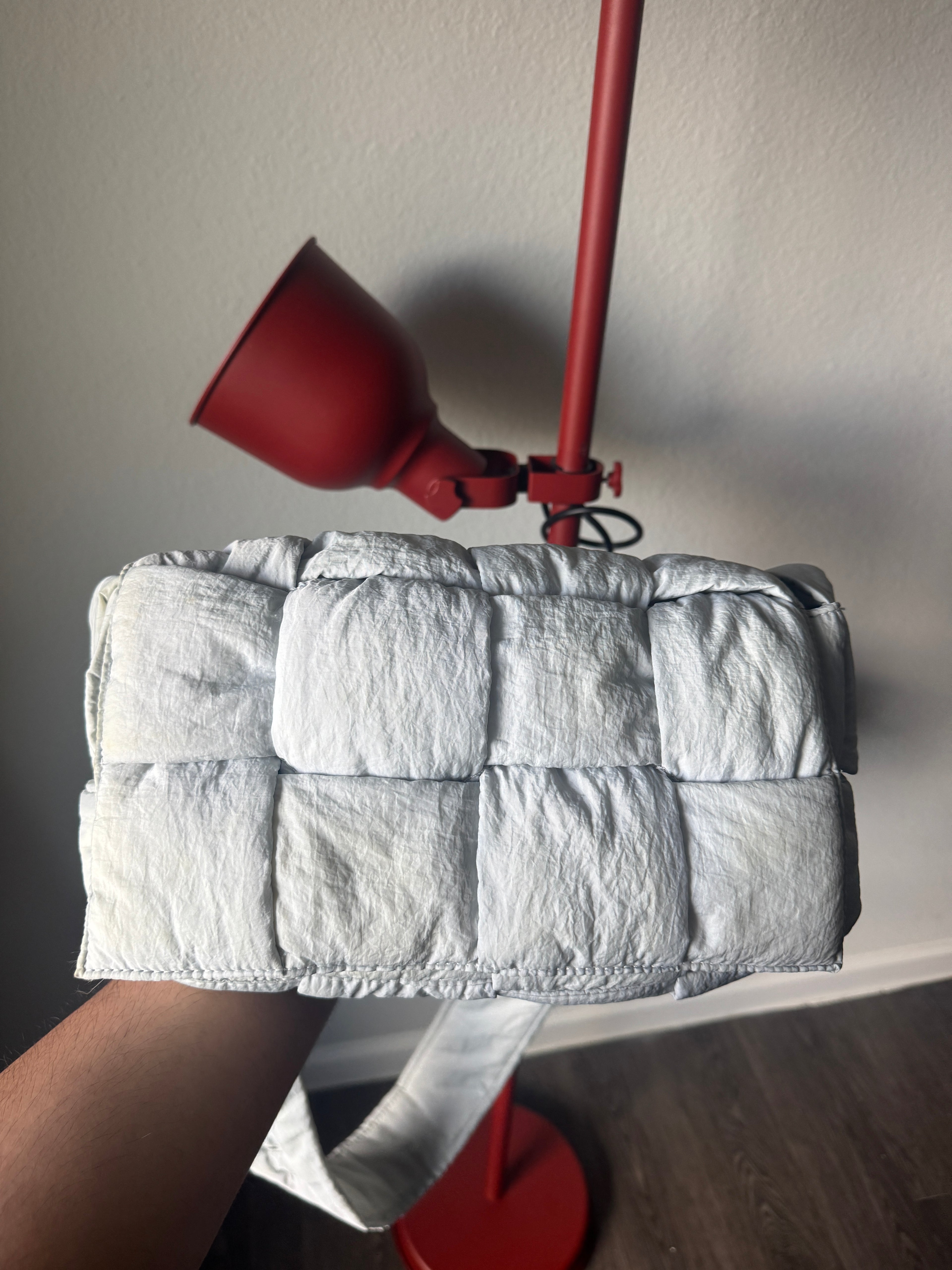 Bottega Veneta Padded Cassette Nylon Bag