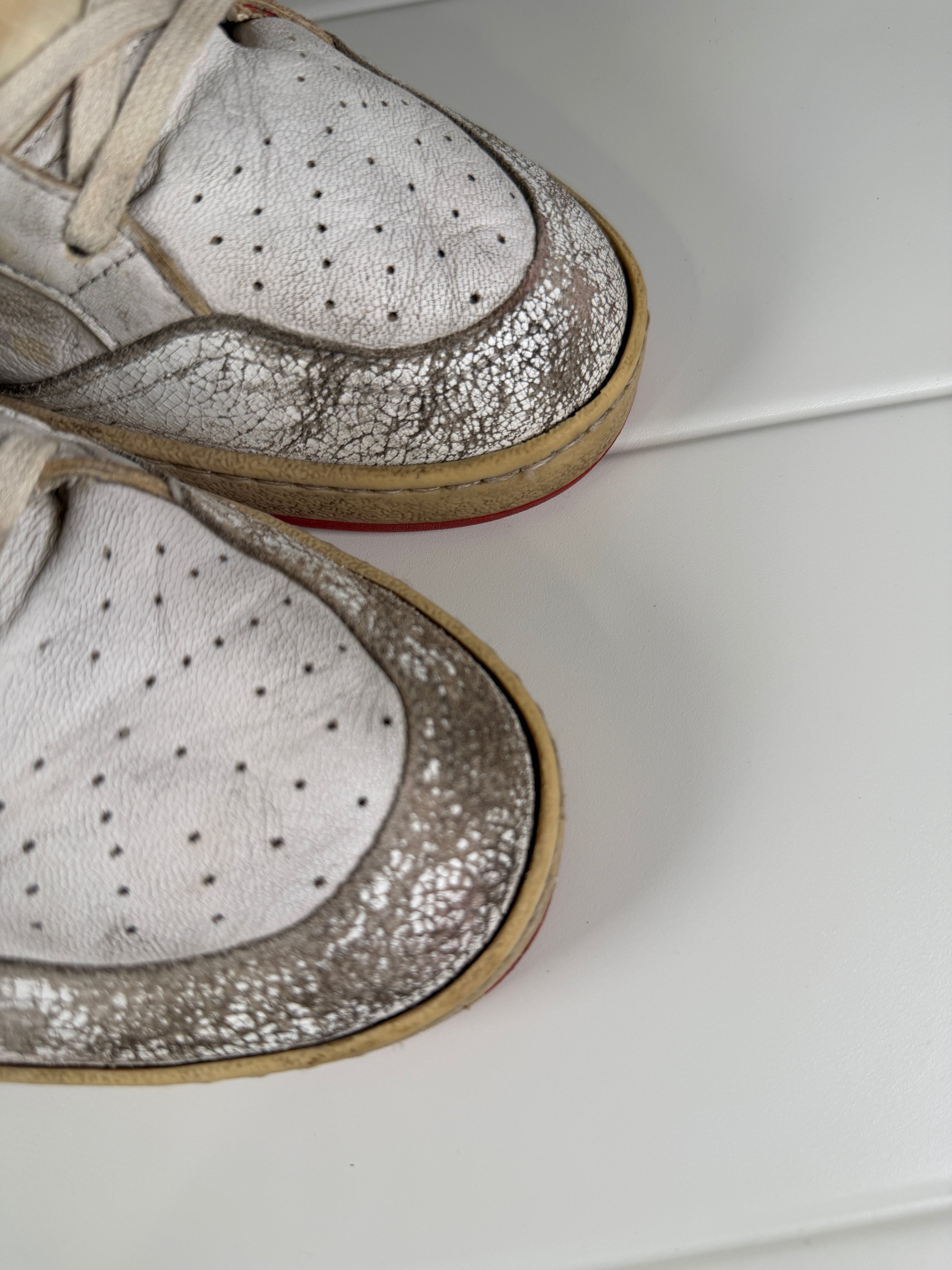 Golden Goose Red White Ballstar Sneakers 43/10