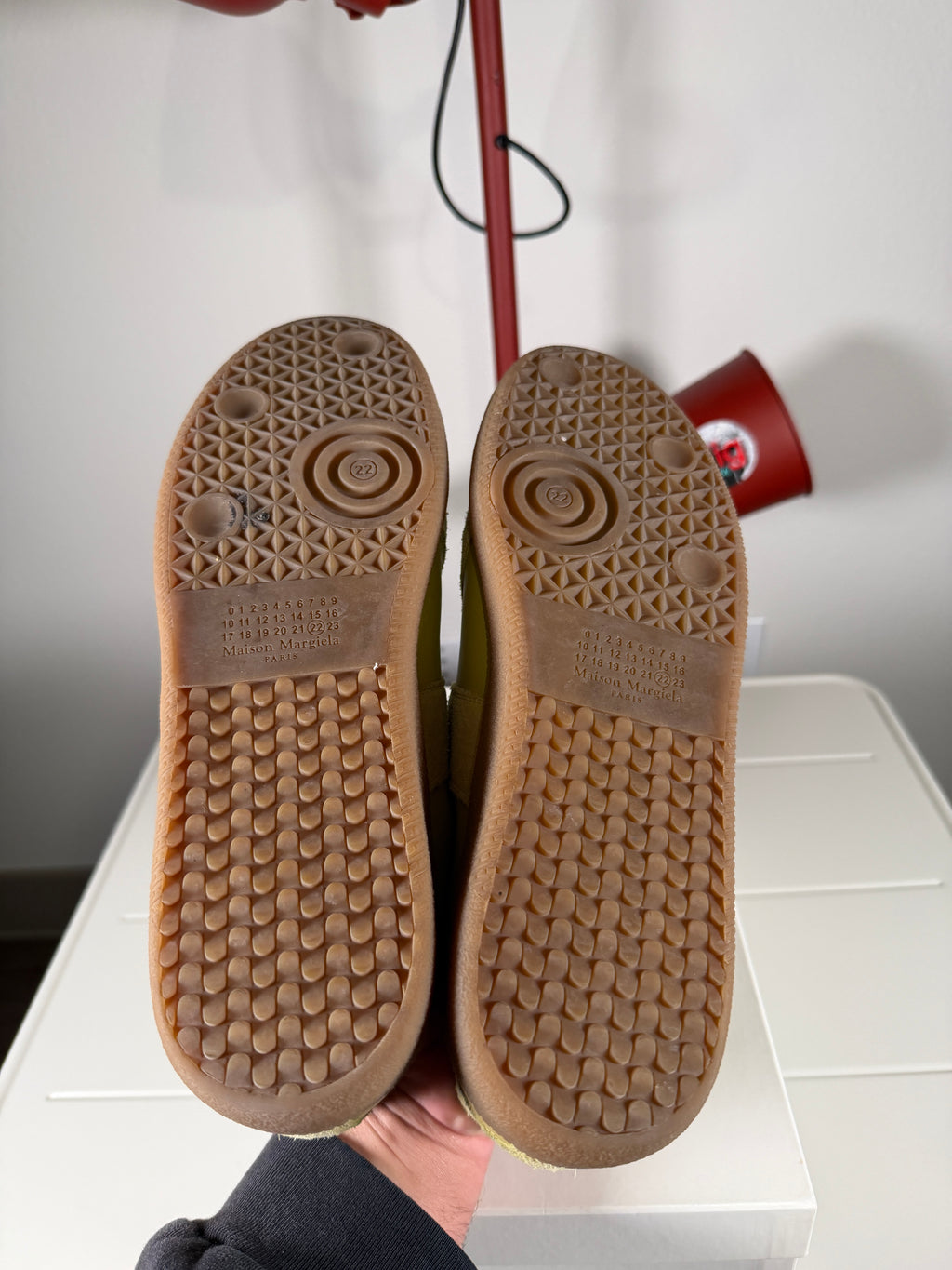 Maison Margiela Yellow Gum Gats 45/12