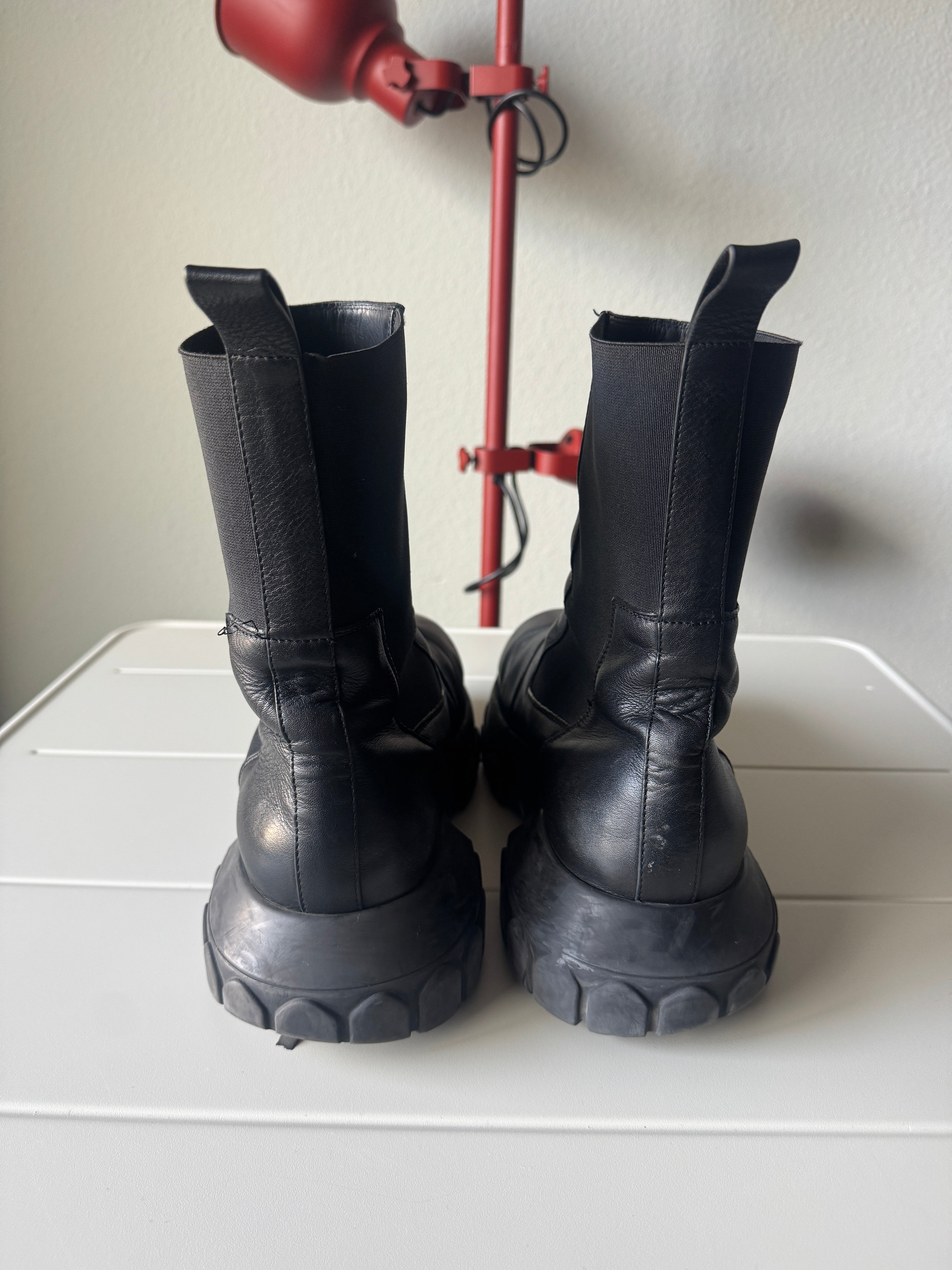 Rick Owens Bozo Beetle Tractor Boots 44/11