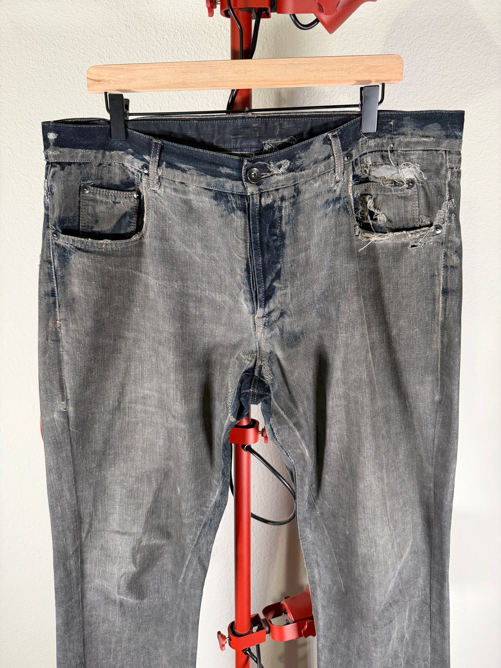 Rick Owens FW09 Detroit Cut Hogwash Denim