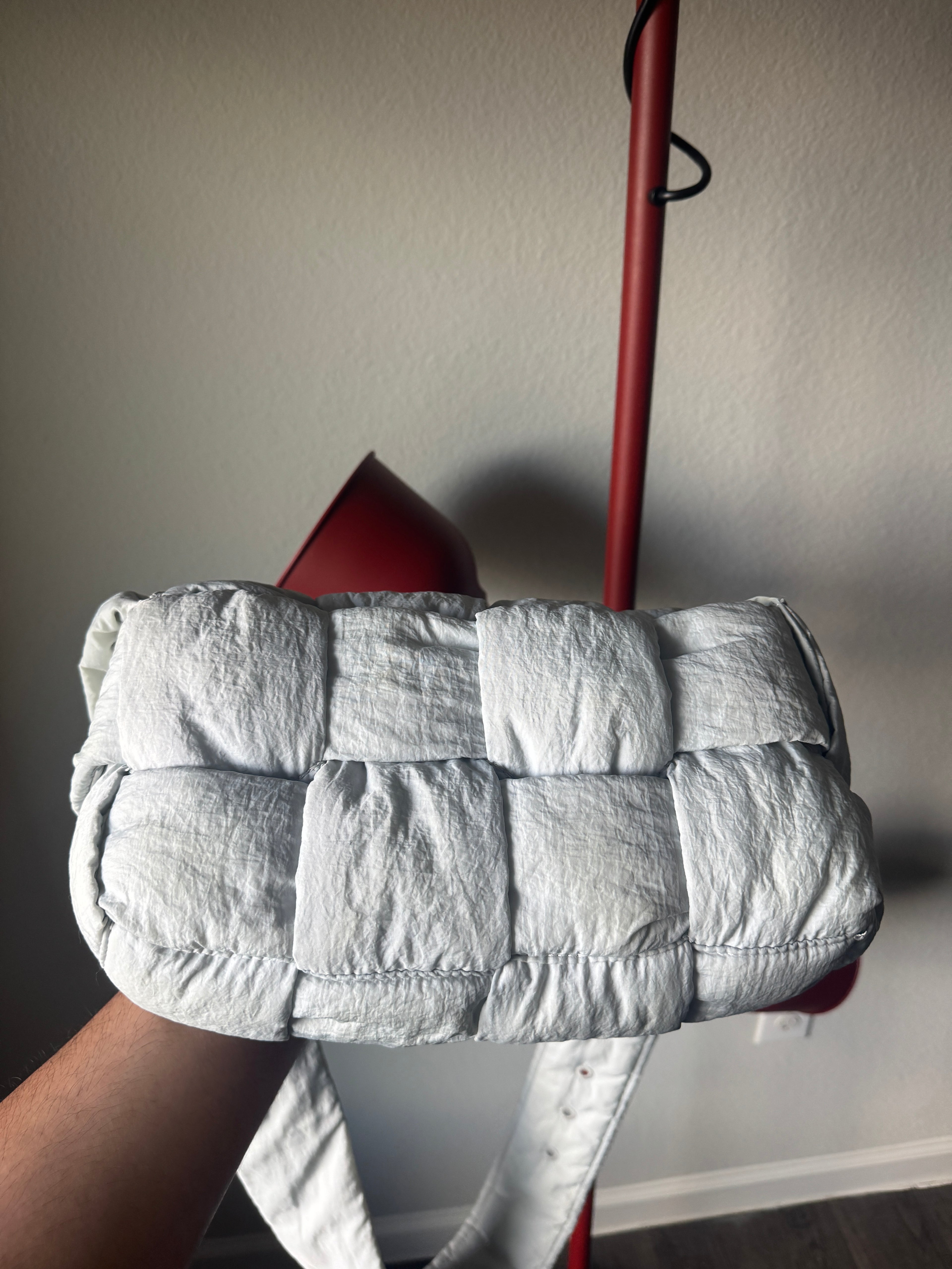 Bottega Veneta Padded Cassette Nylon Bag