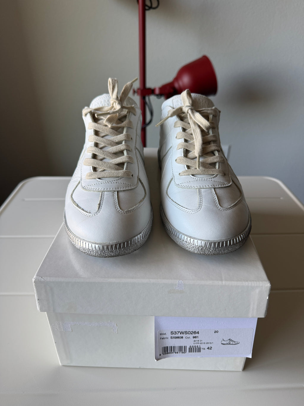 Maison Margiela Silver Sole Gats 42/9