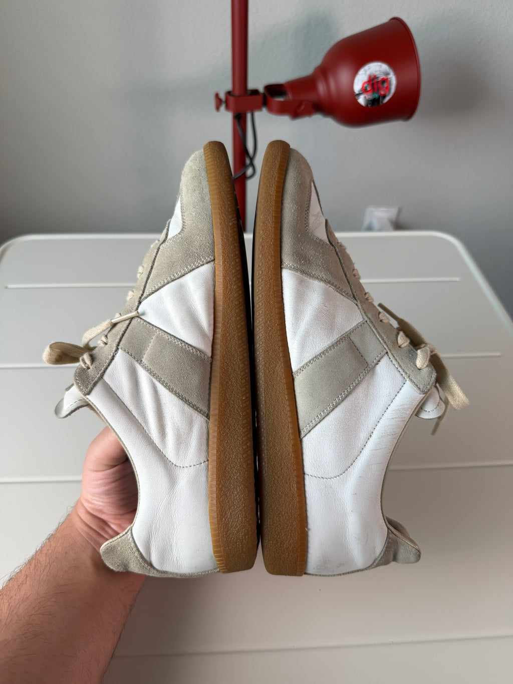 Maison Margiela White Gum Gats 42/9