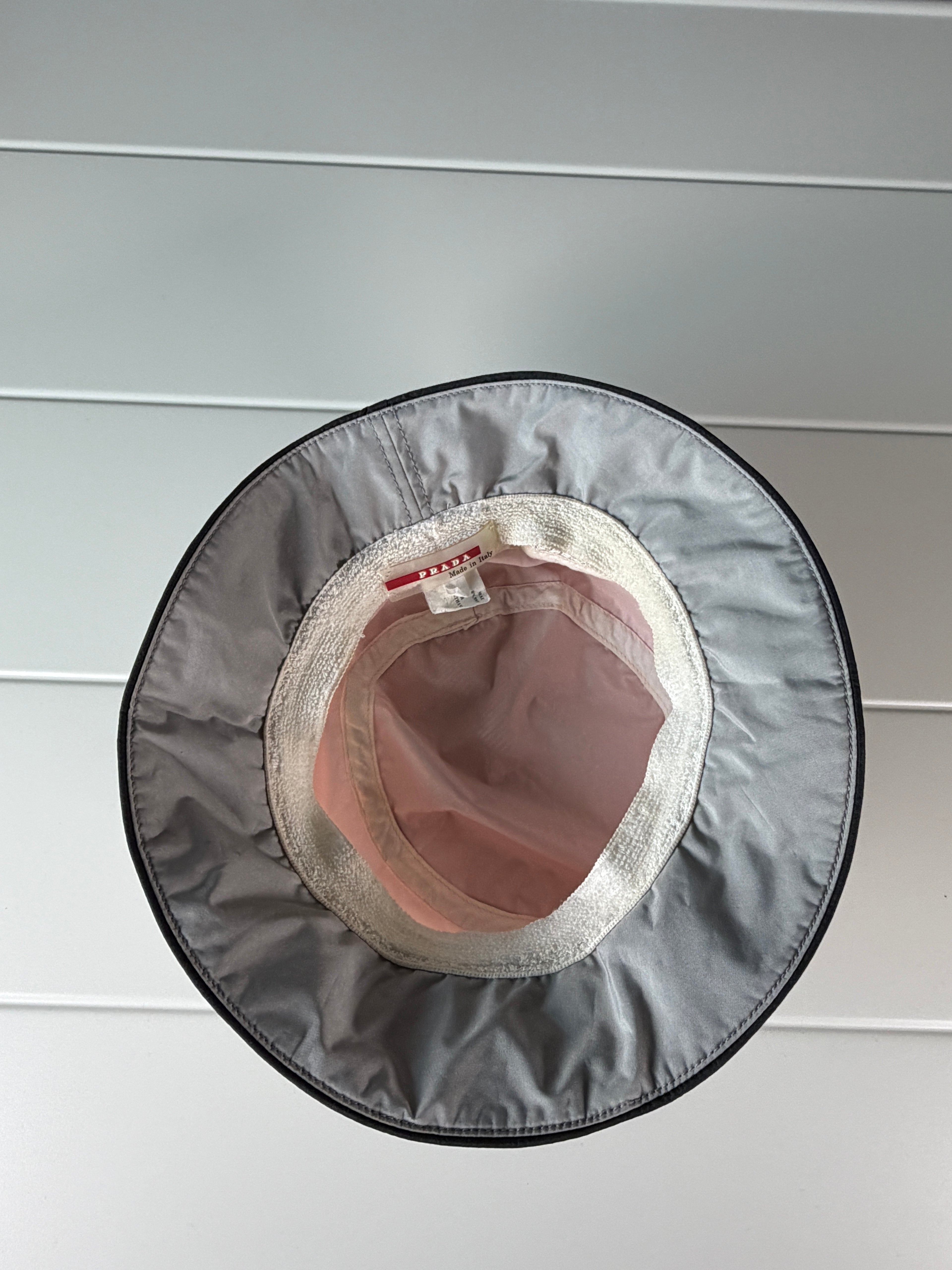 Prada Vintage Pink Fisherman Bucket Hat M