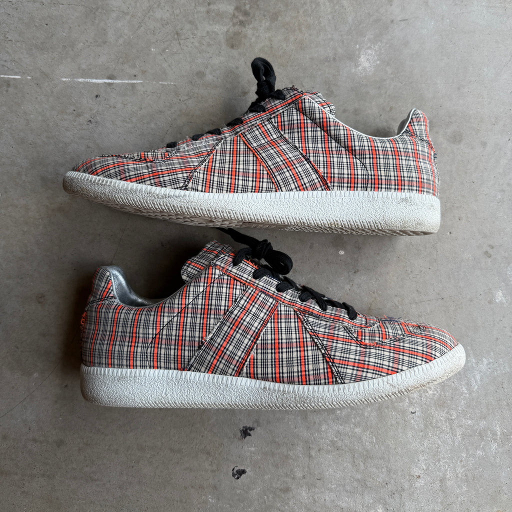 Maison Margiela Red Plaid Gats 44/11