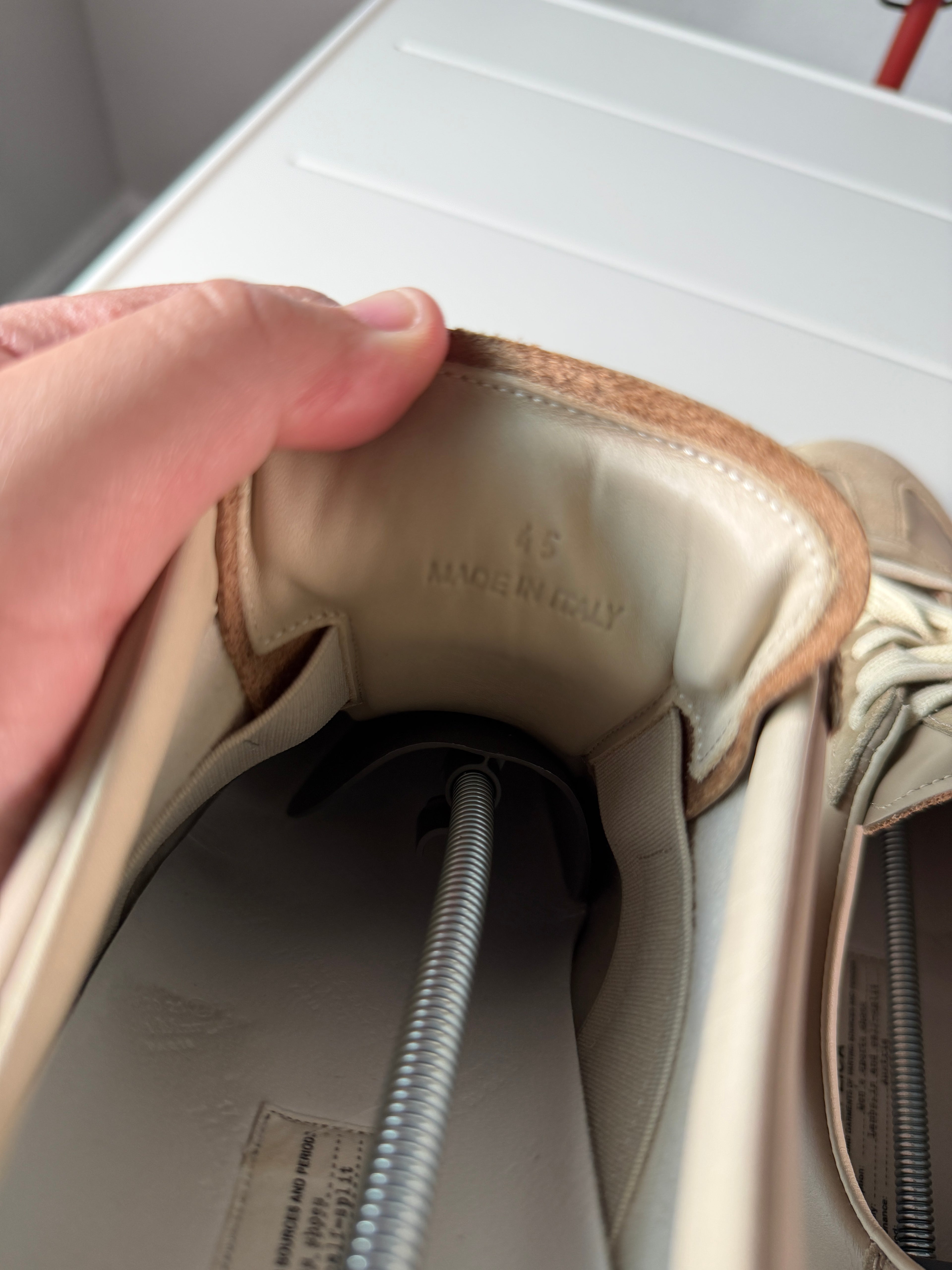 Maison Margiela Beige Gats 45/12