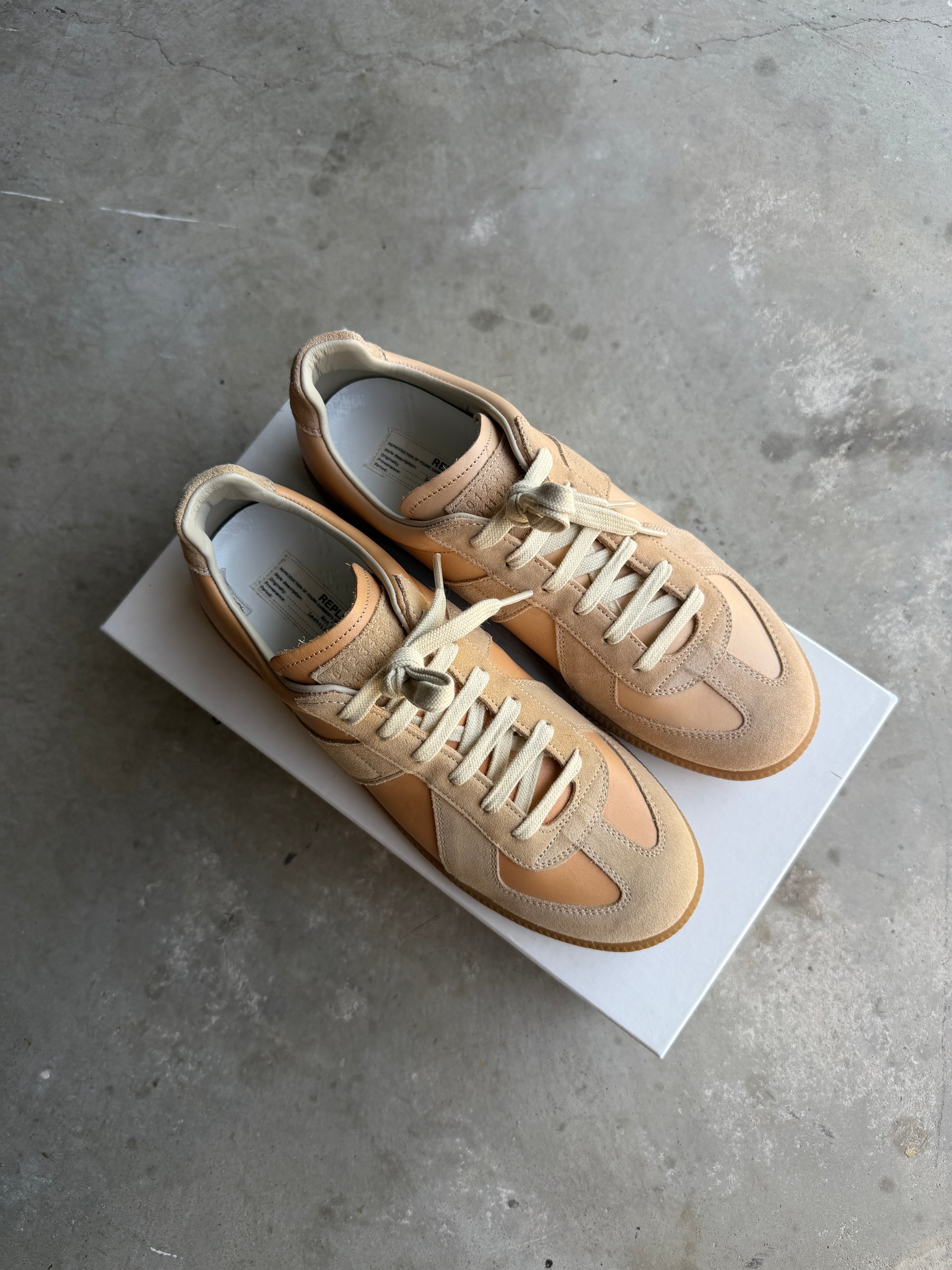 Maison Margiela Vachetta Tan Leather Gats 42/9