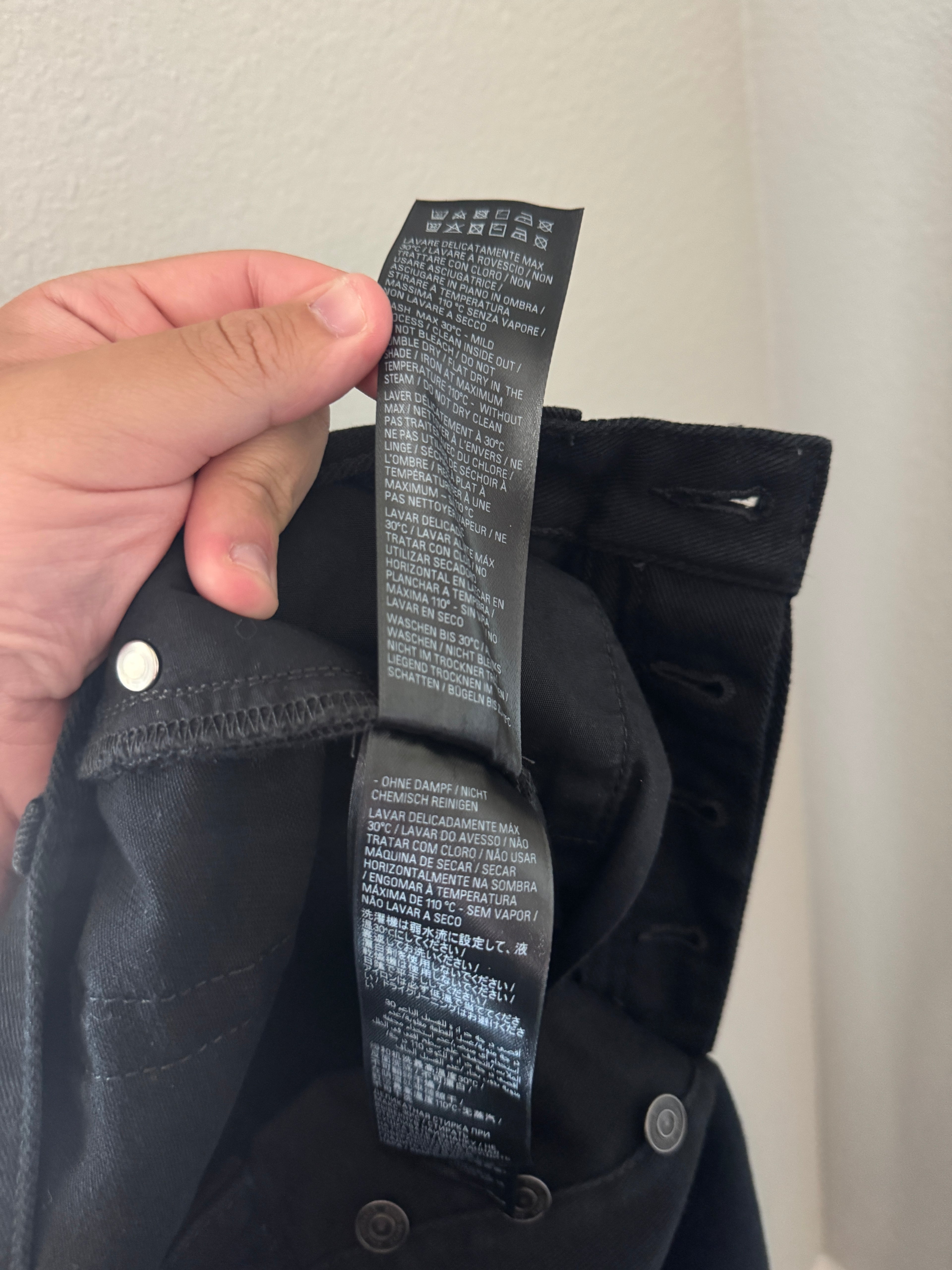 Balenciaga Garde Robe Flared Denim 32