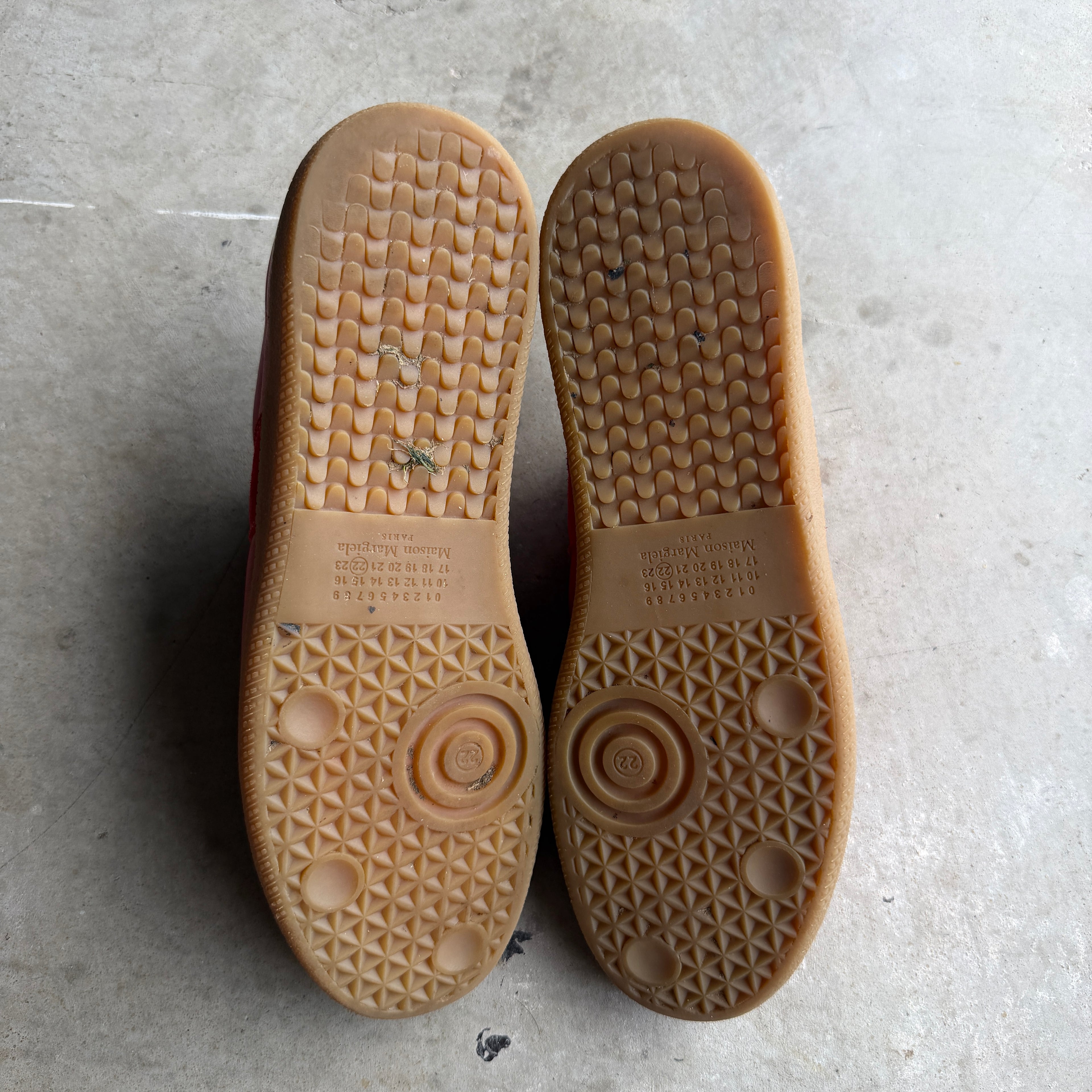 Maison Margiela Red Gum Gats 45/12