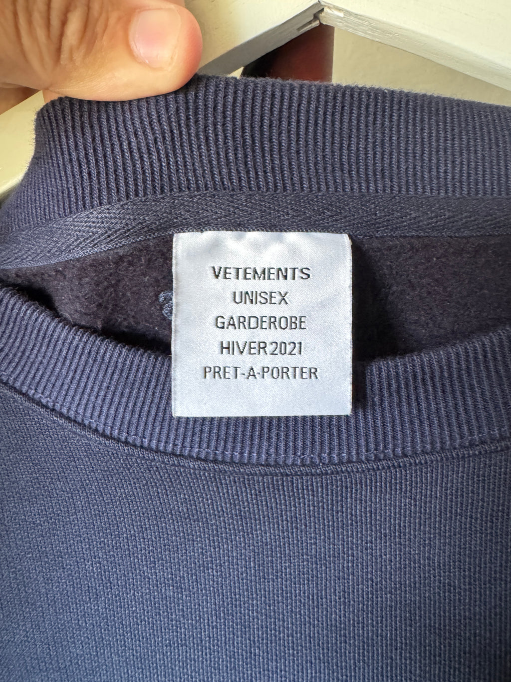 Vetements Polizei Crewneck Sweatshirt M/XL
