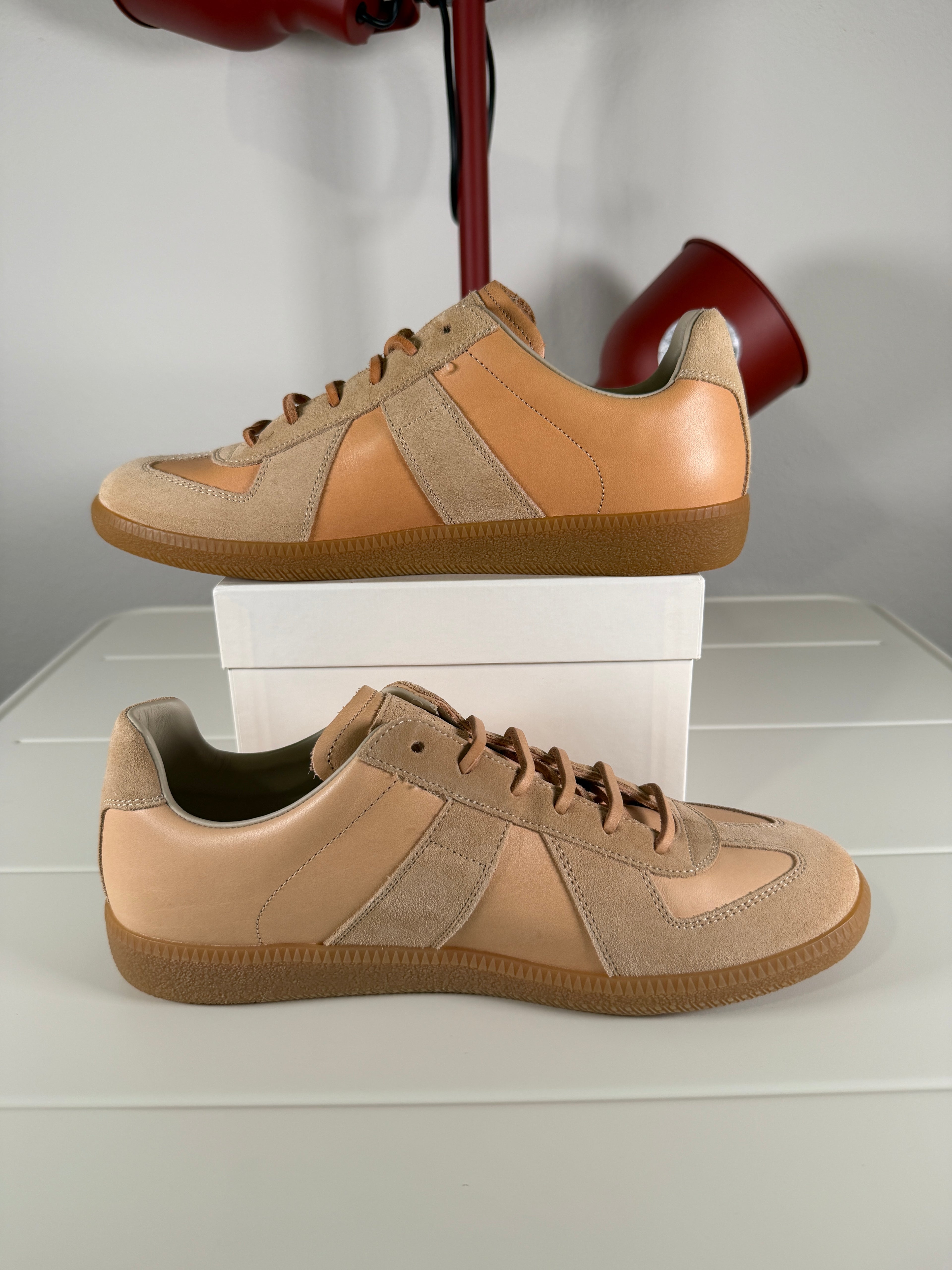 Maison Margiela Vachetta Tan Leather Gats 42/9
