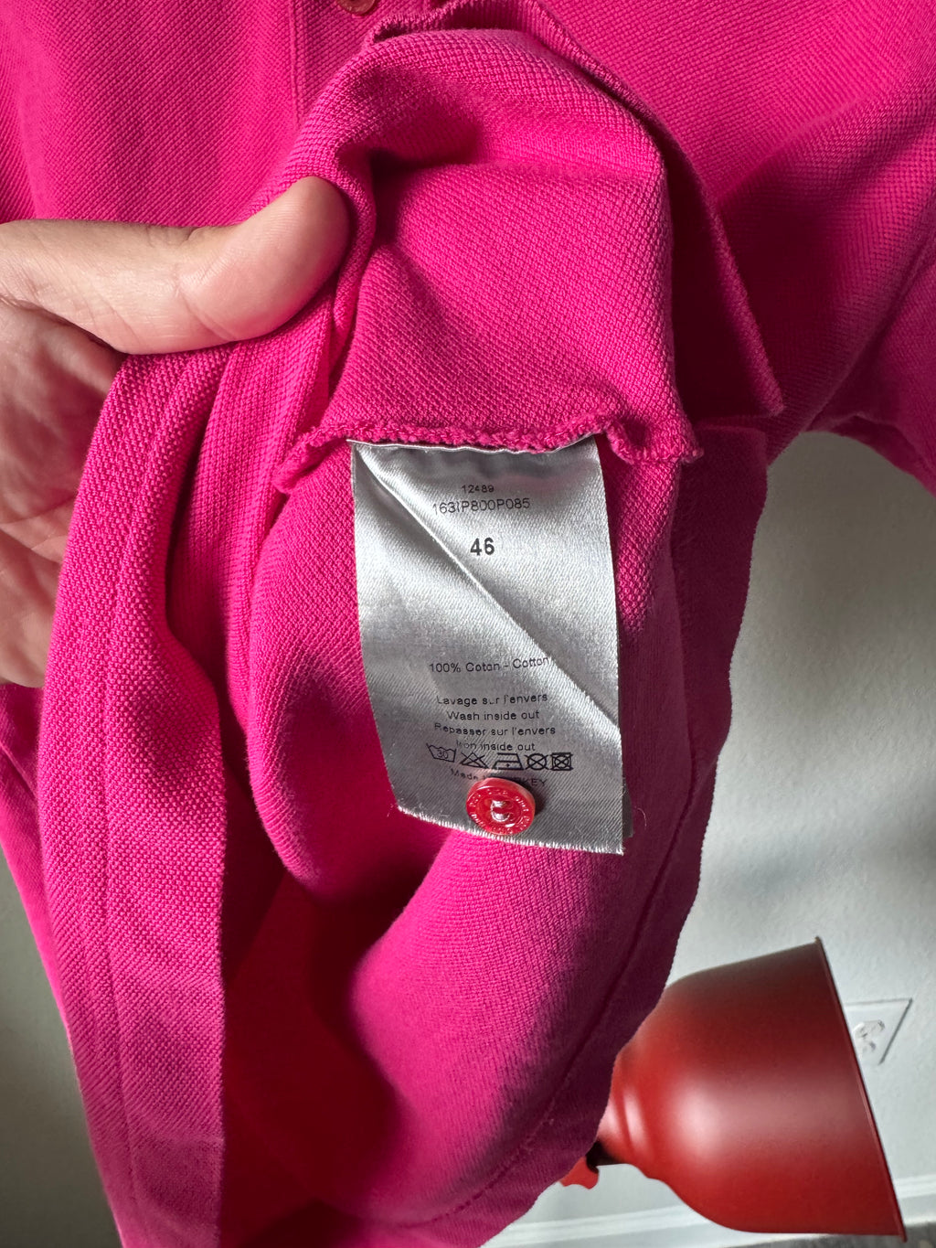 Dior Bee Polo Pink S