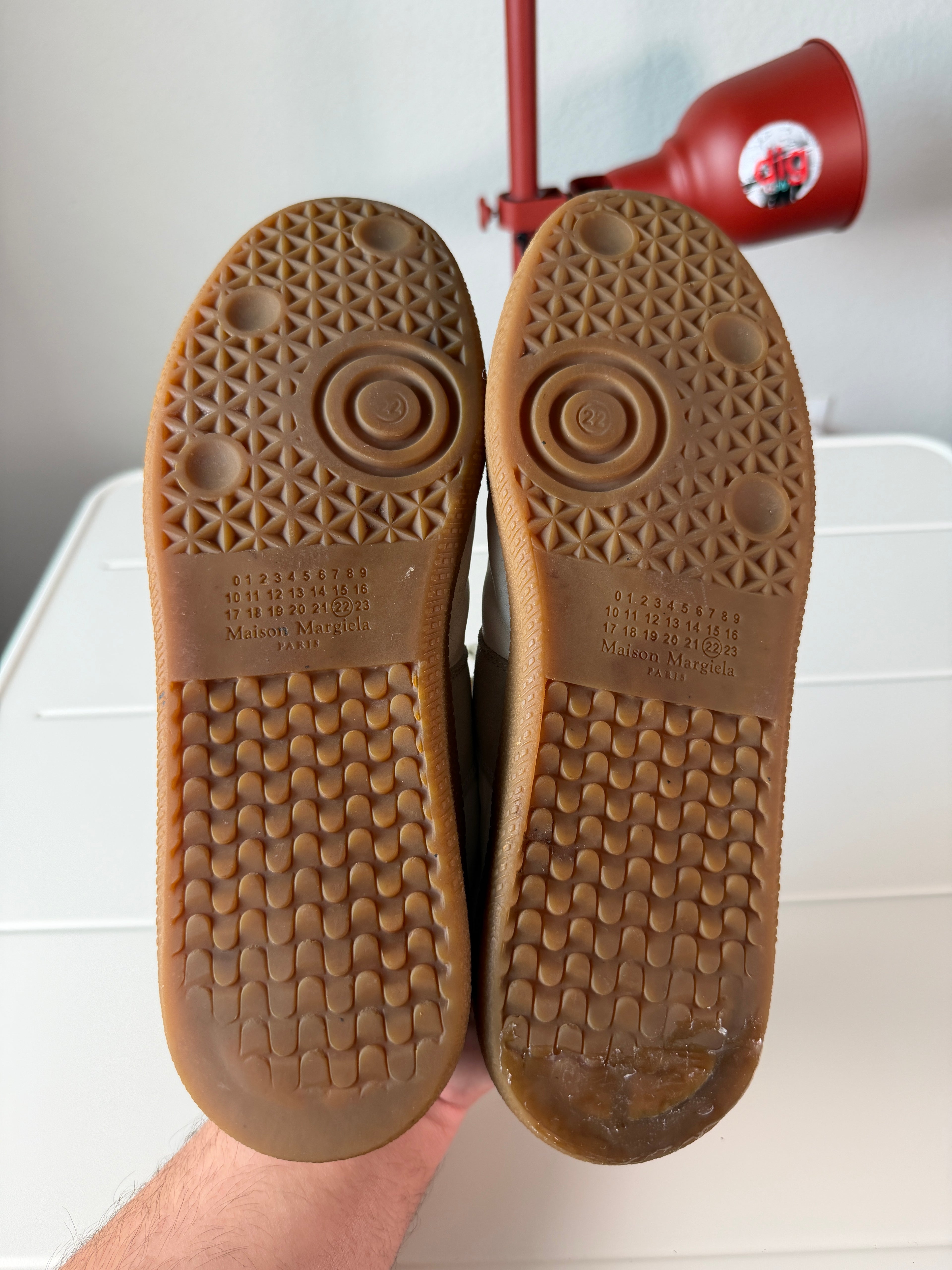 Maison Margiela White Gum Gats 42/9